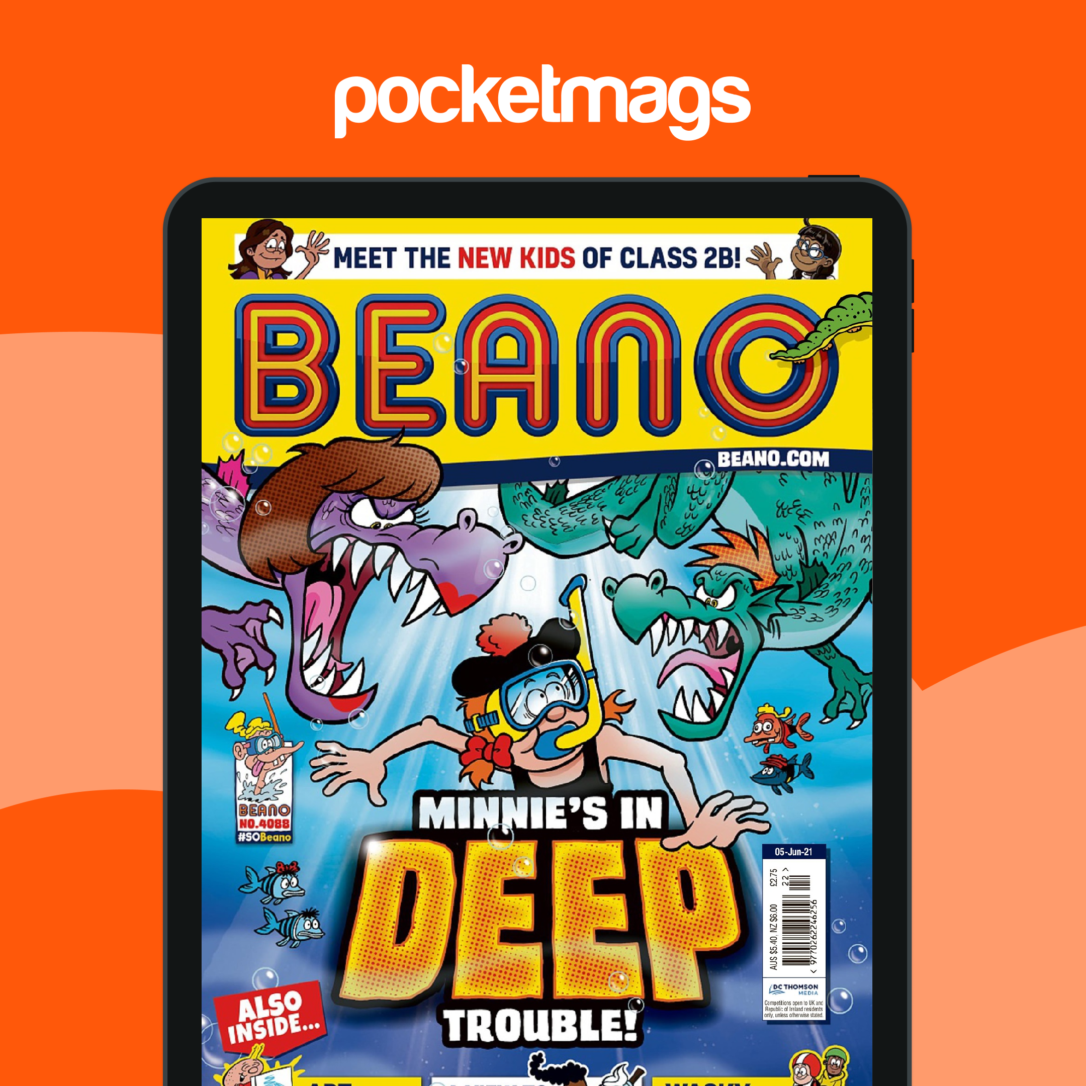Beano Magazine - 05/06/2021 Back Issue