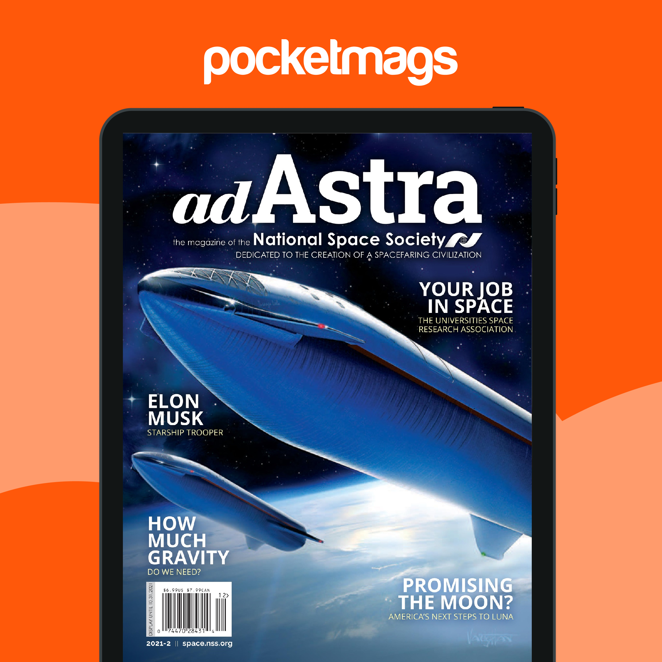 Ad Astra Magazine Subscriptions and 2021 - 2 Issue