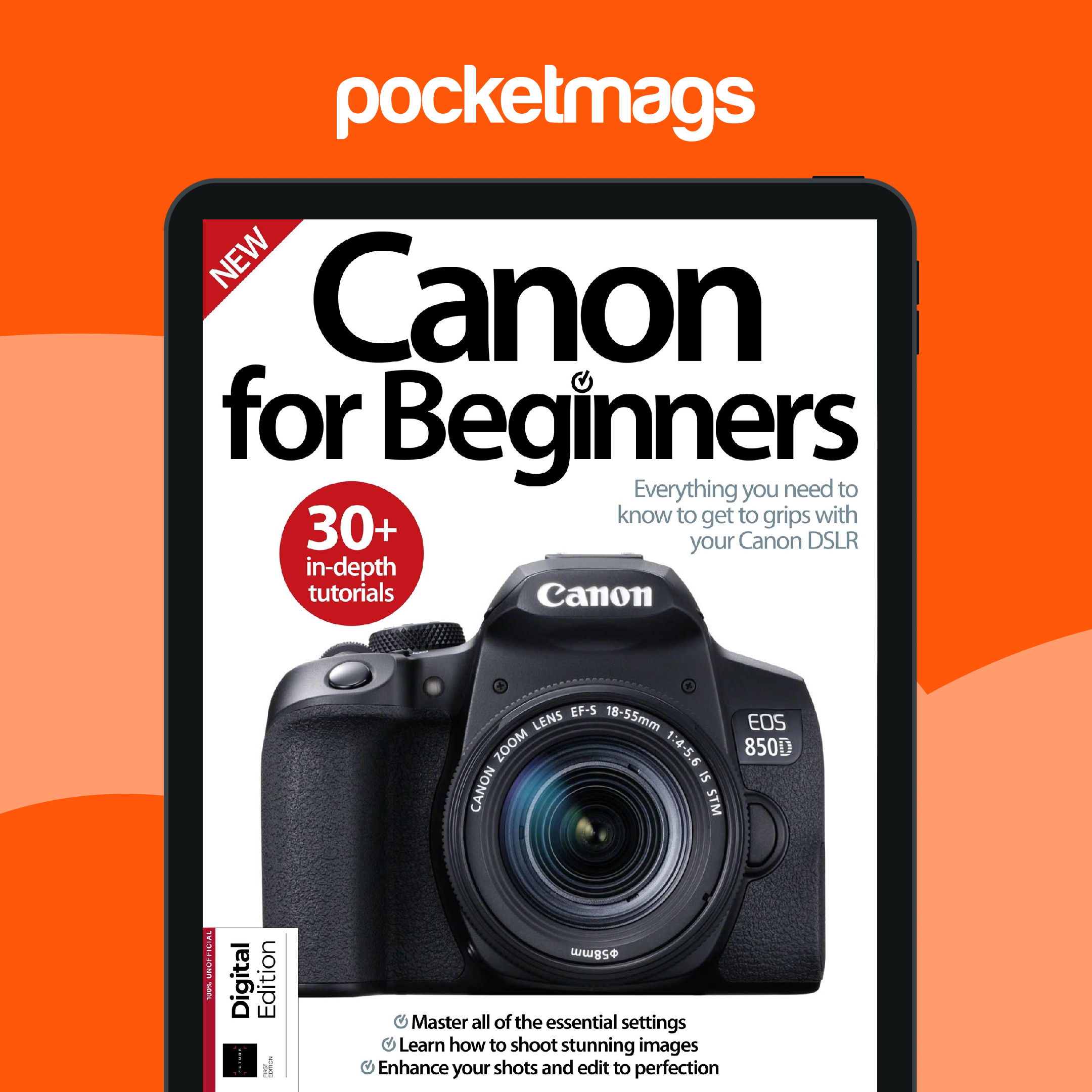 Photography Bookazine - Canon For Beginners Fourth Edition Back Issue