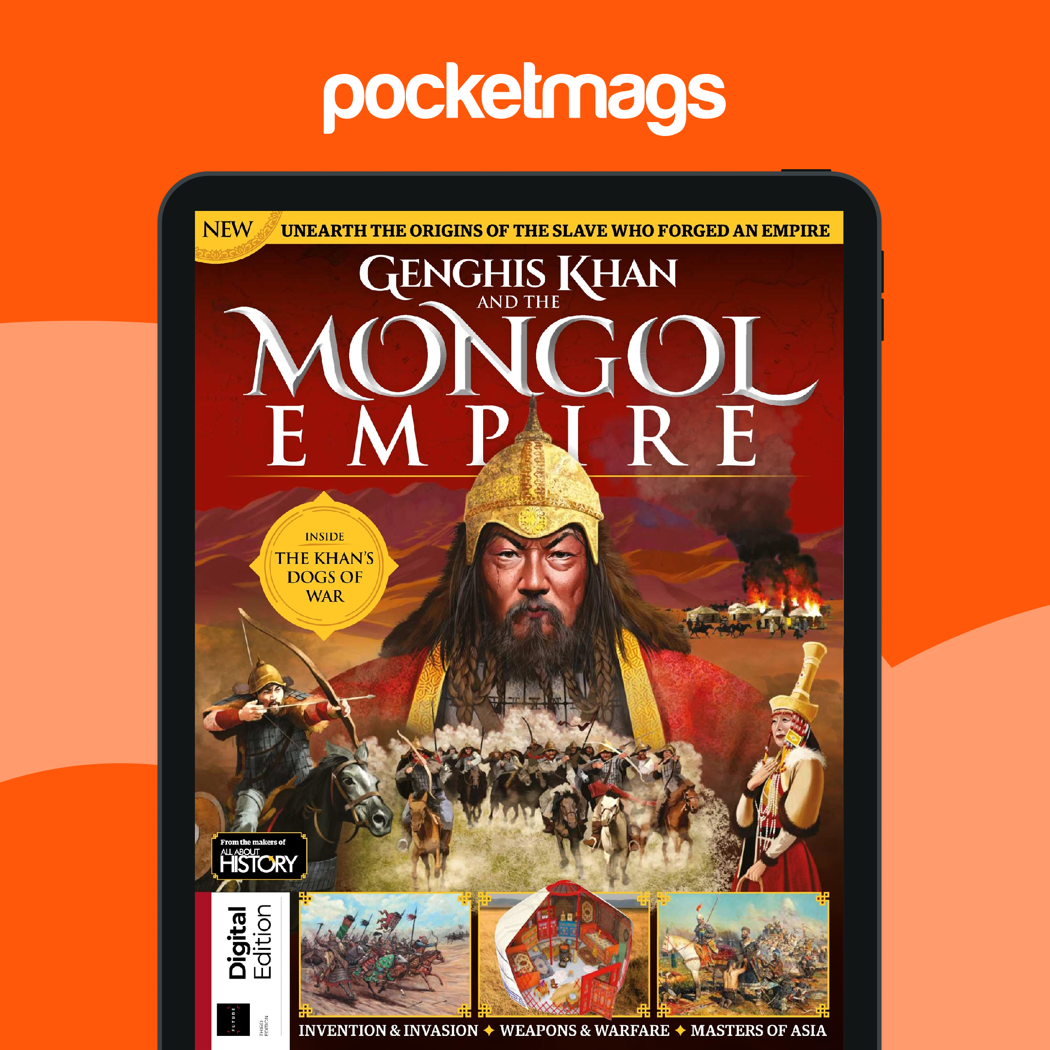 About History Bookazine - All About History Mongol Empire Third Edition ...