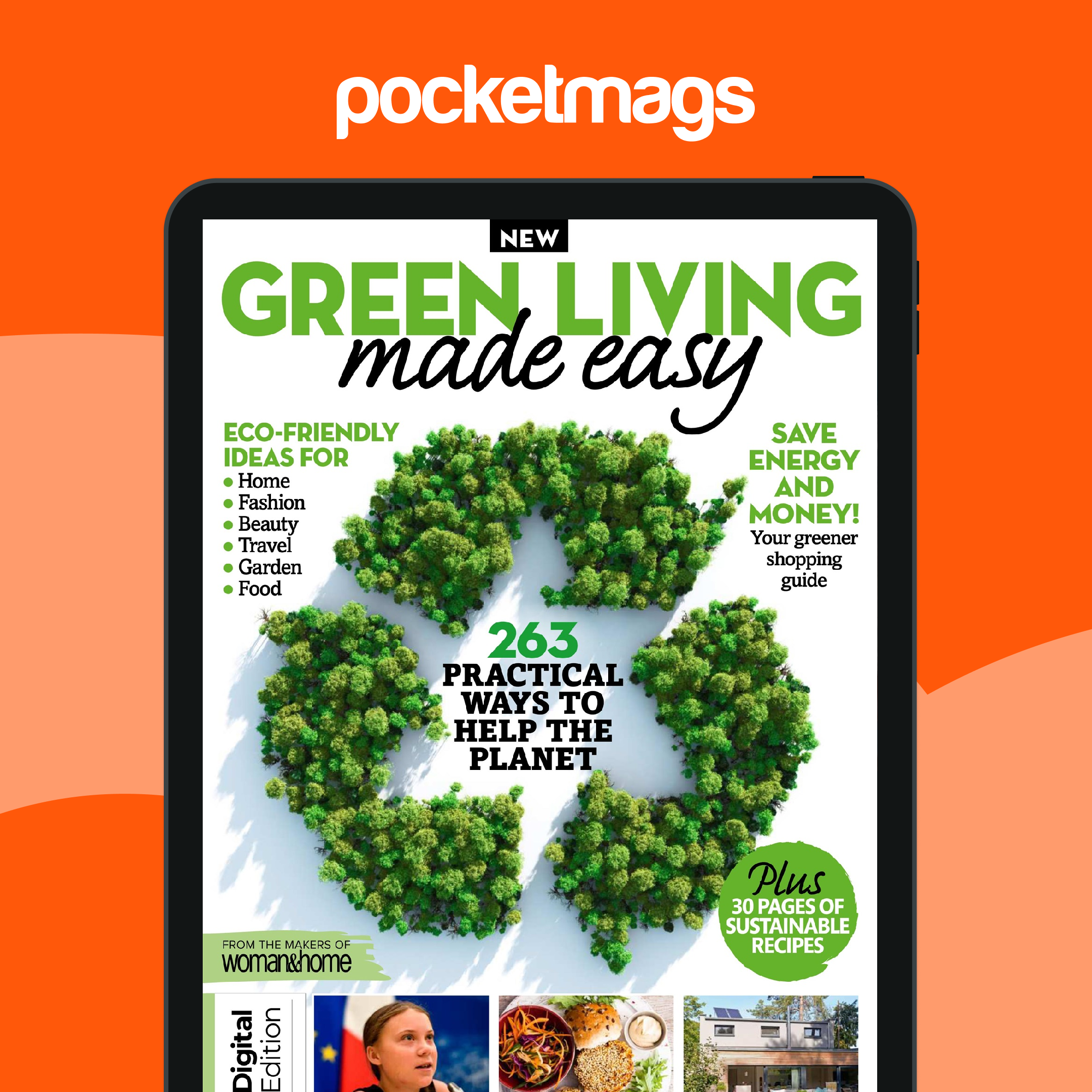 Lifestyle Bookazine - Green Living Made Easy Third Edition Back Issue