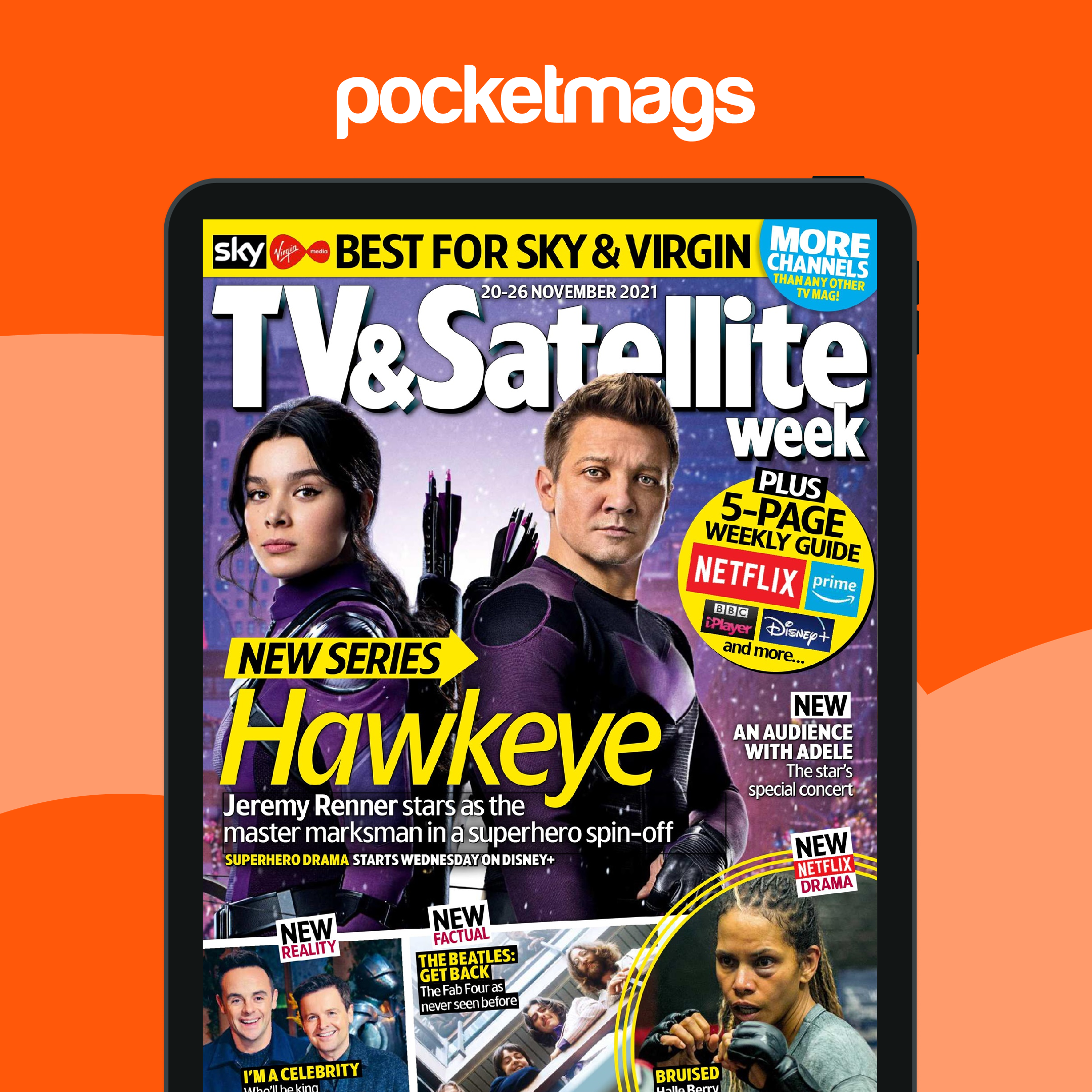 Png Iplayer 2021 TV Satellite Week Magazine 20-Nov-2021 Back Issue
