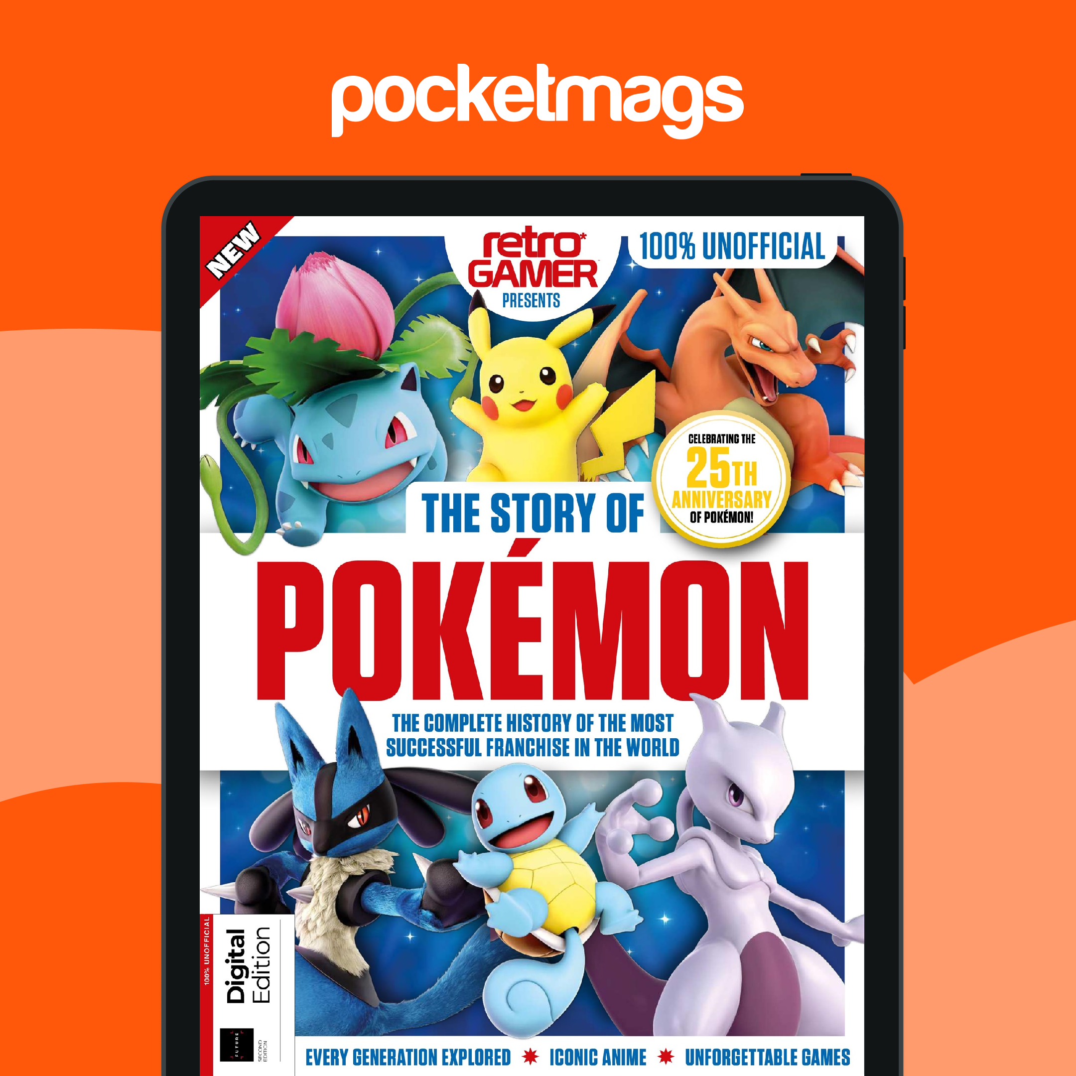Gaming Bookazine Story of Pokémon 2nd Edition Back Issue