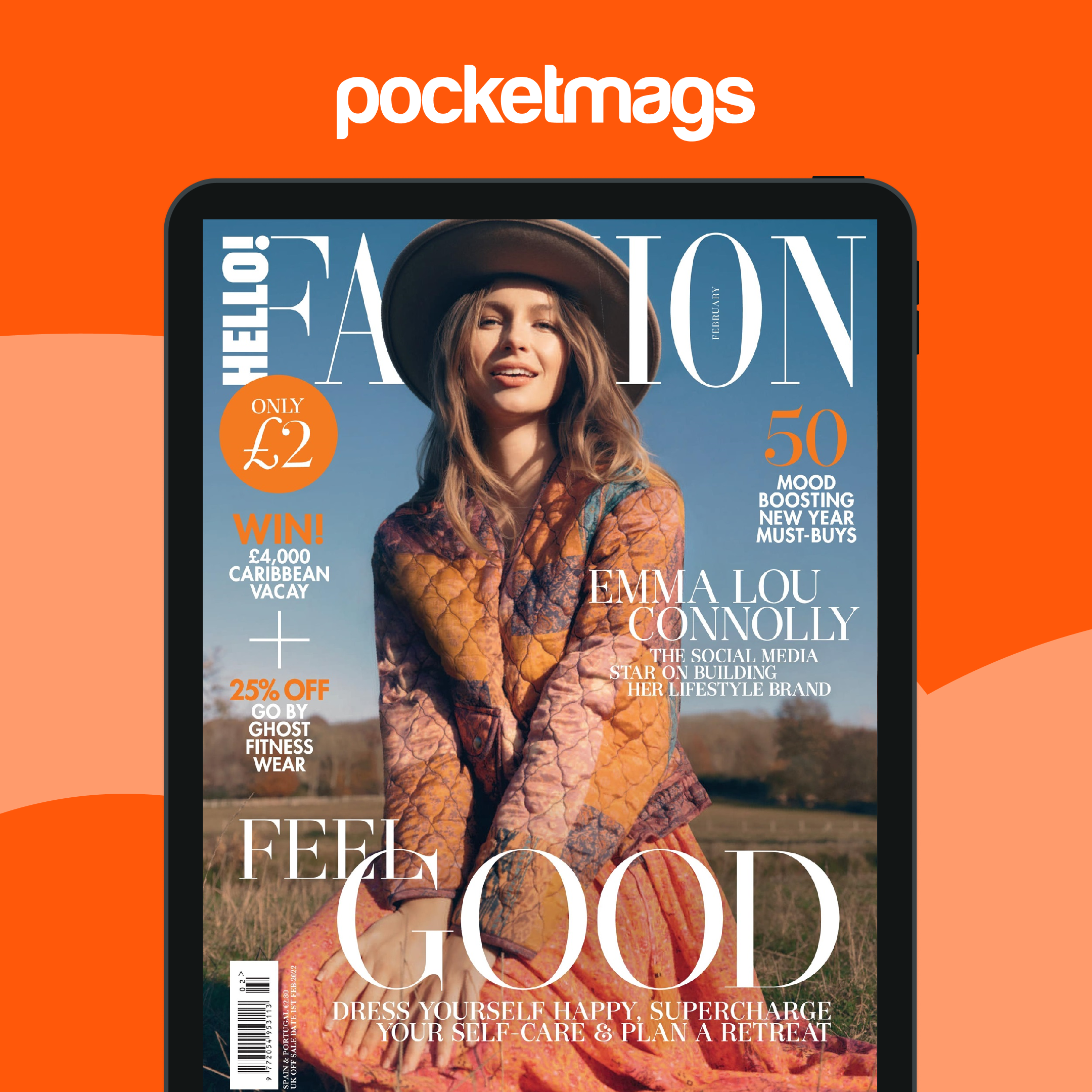Hello! Fashion Monthly Magazine - February 2022 Back Issue