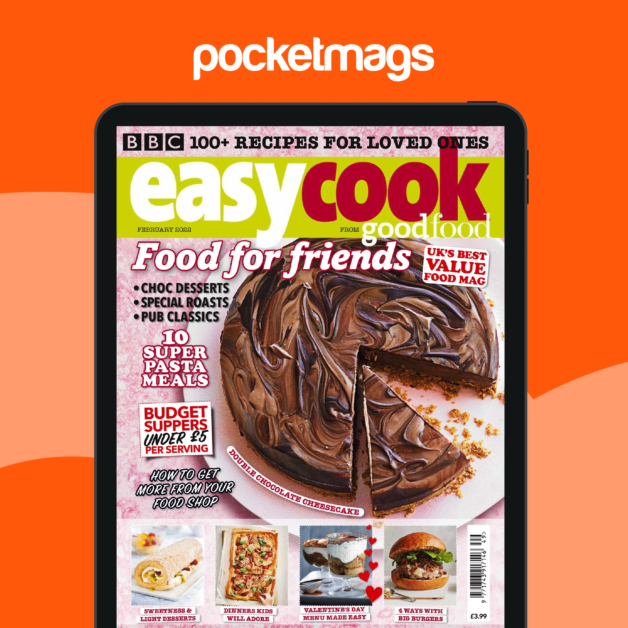 Easy Cook Magazine - Februay 2022 Back Issue