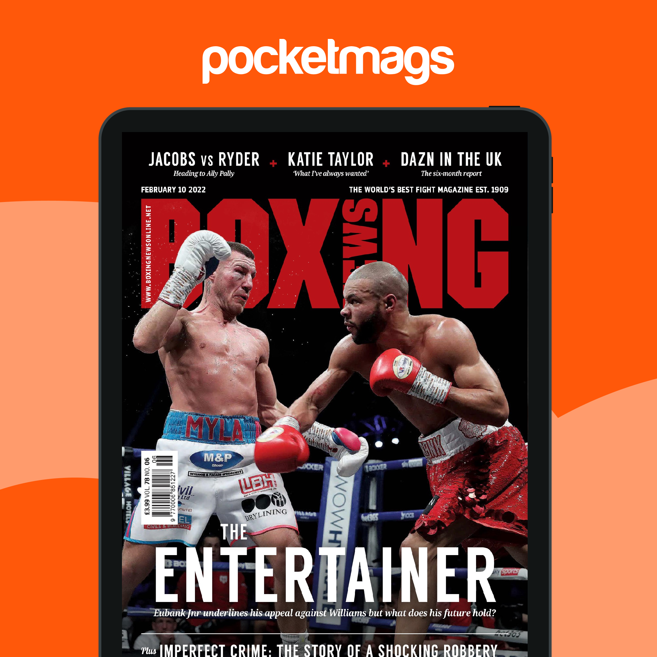 Boxing News Magazine February 10 2022 Back Issue