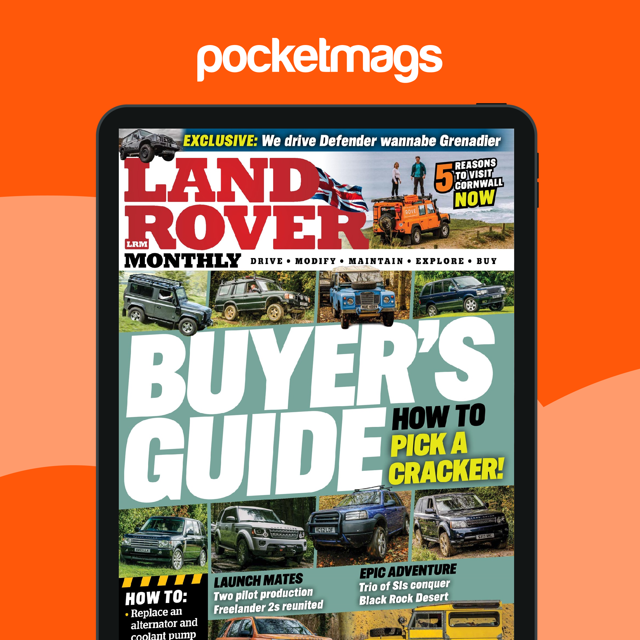 Range Rover Magazines Land Rover Monthly Magazine - April 2022 Edición anterior