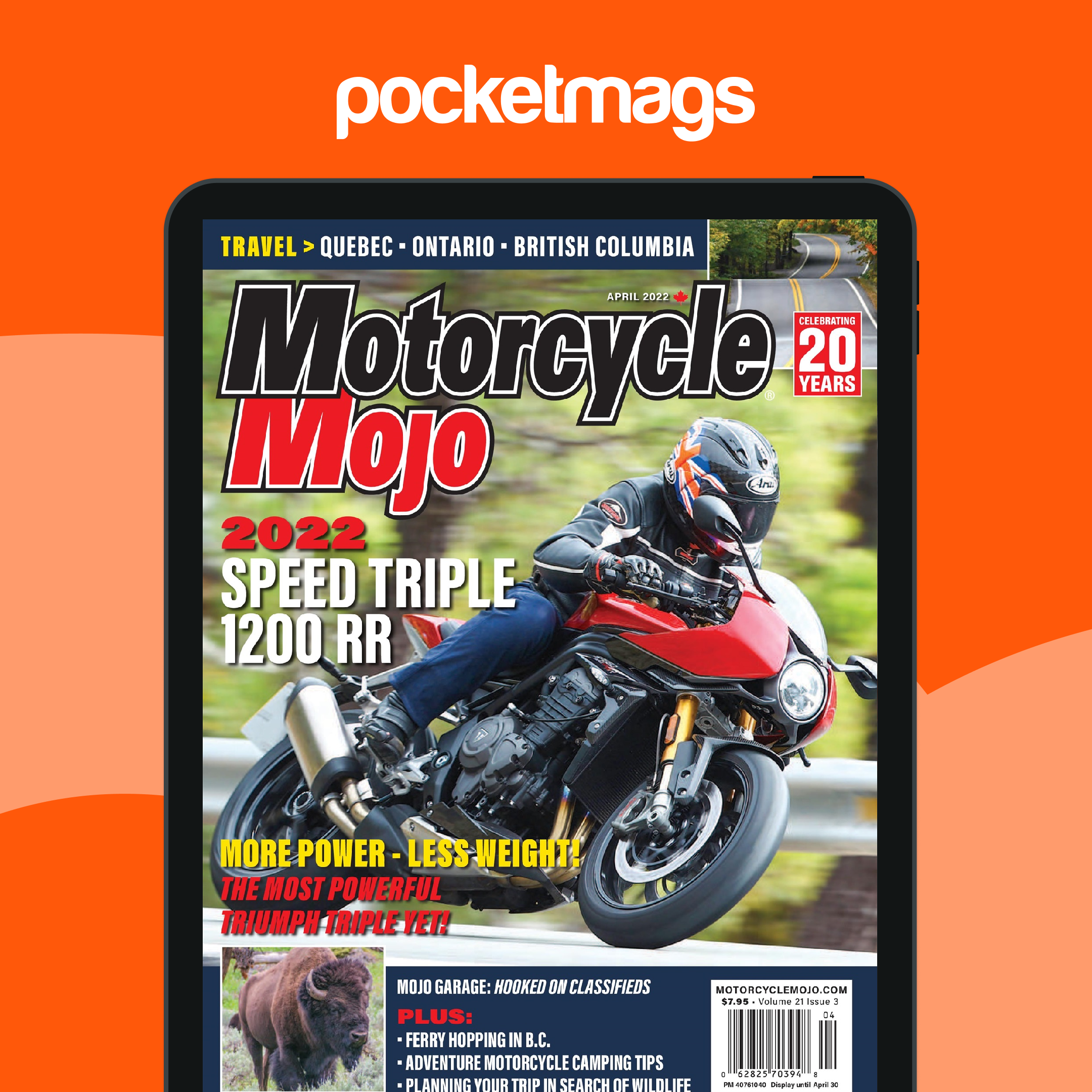 Motorcycle Mojo Magazine - FREE Sample Issue Special Issue