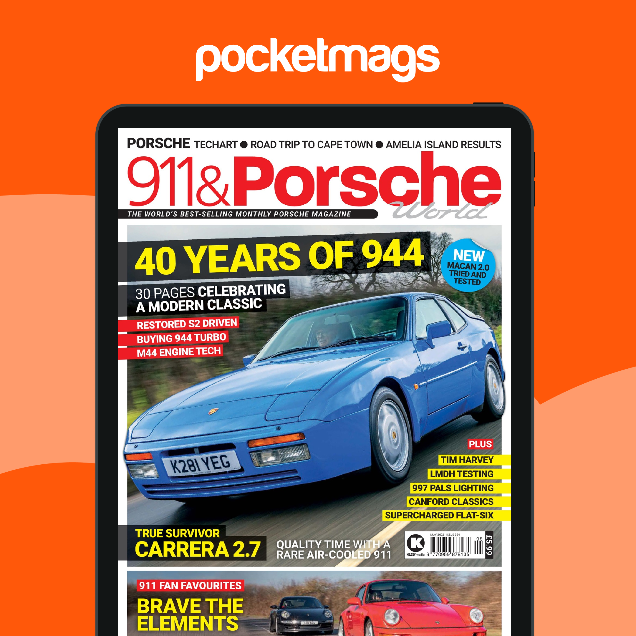 911 & Porsche World Magazine - Issue 334 - May 2022 Back Issue