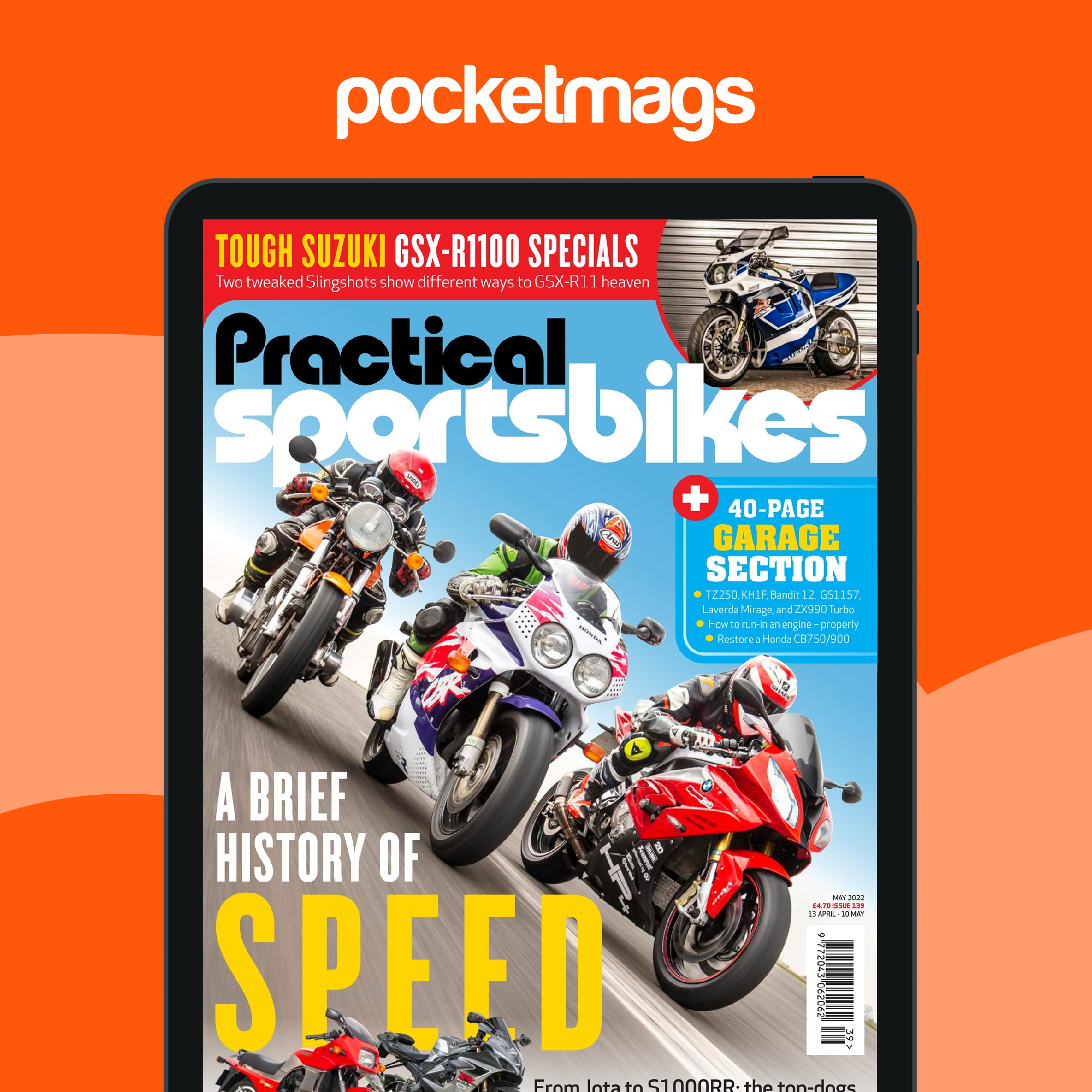 。 Practical Sportsbikes Magazine - May-22 Back Issue