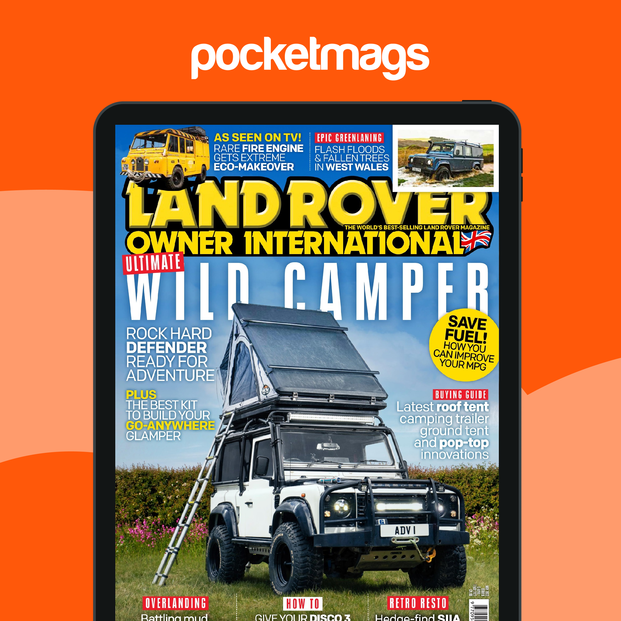 Range Rover Register Magazine Land Rover Owner Magazine - May-22 Back Issue