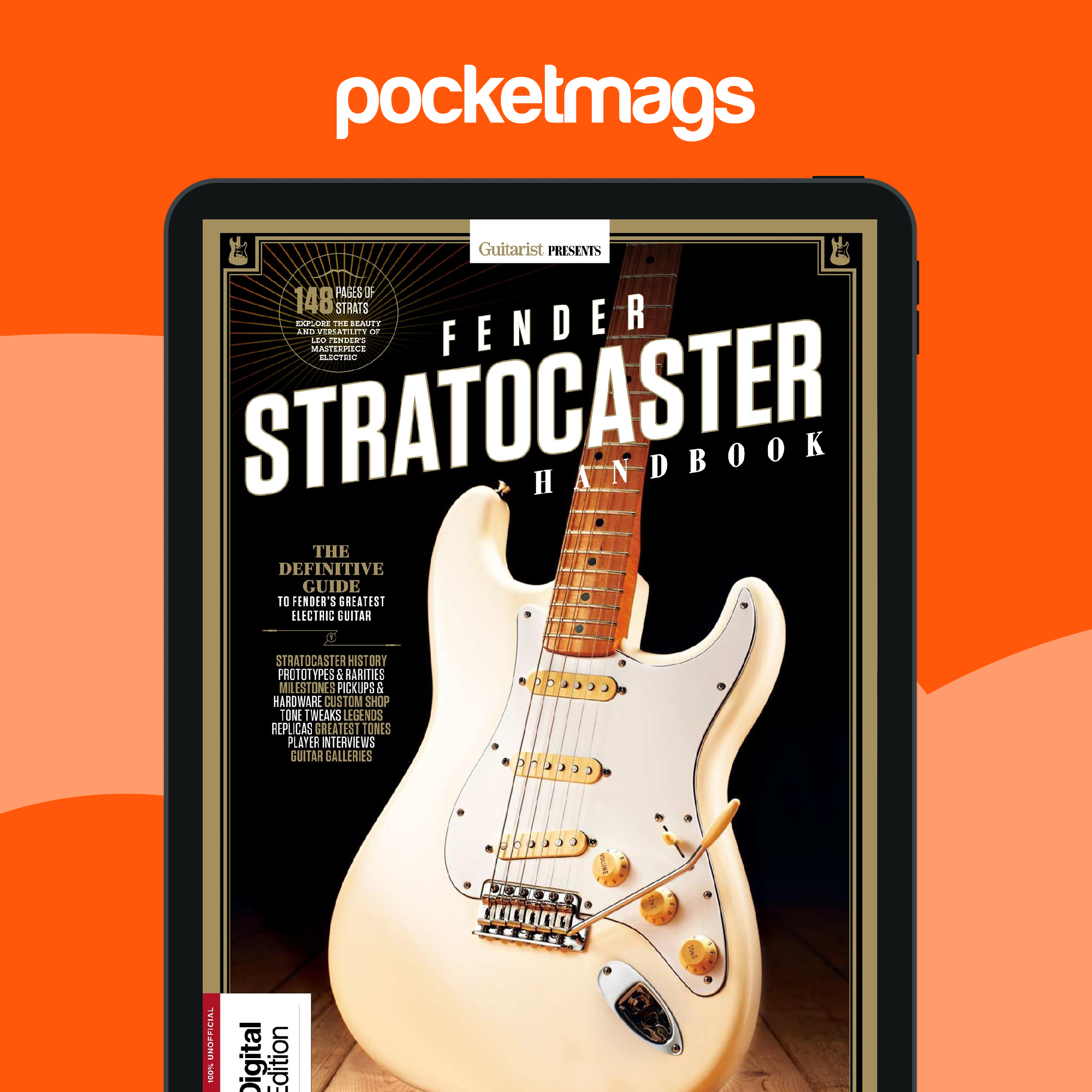 Music Magazine - Fender: Stratocaster Handbook Fifth Edition Back