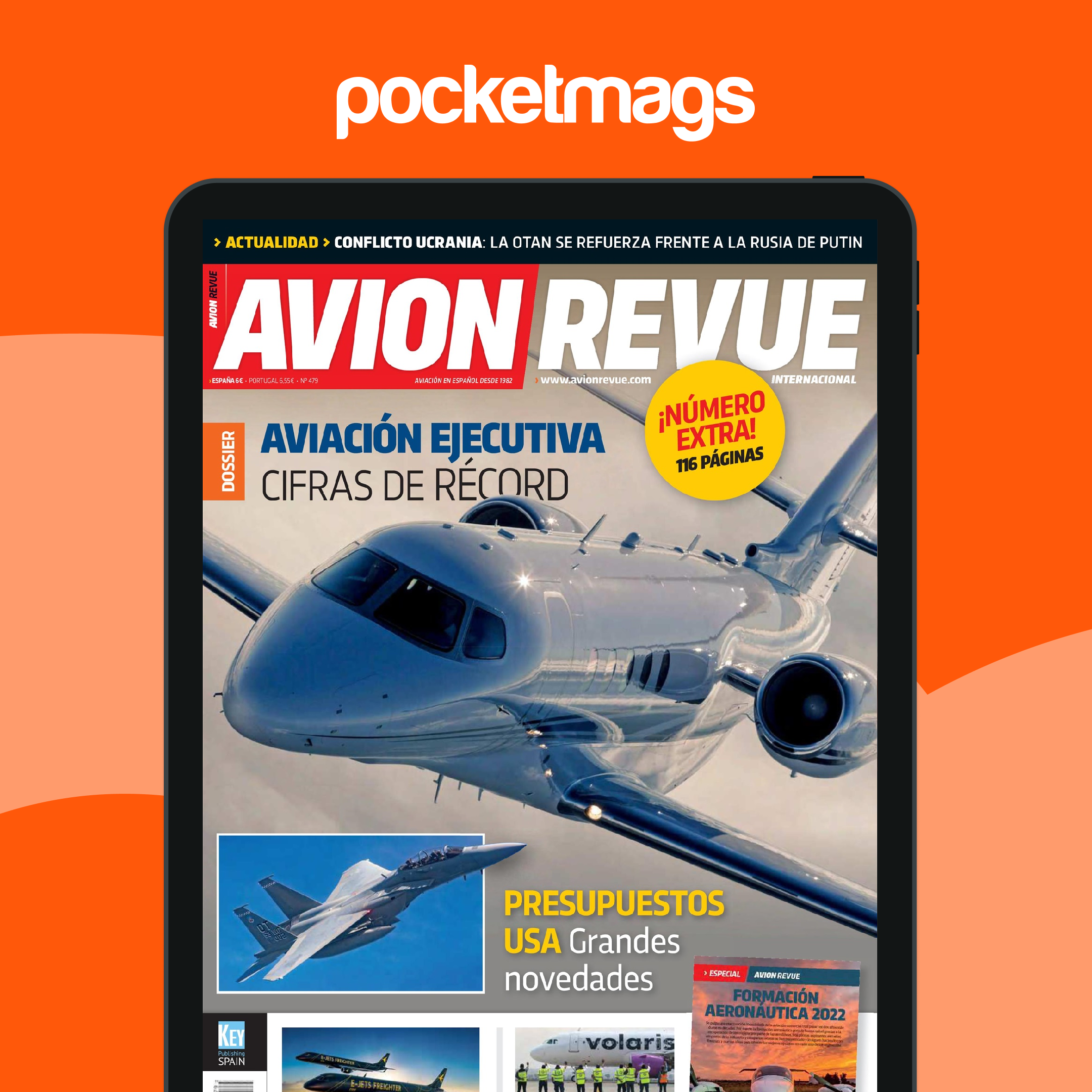 Avion Revue Internacional Magazine - Número 479 Edición anterior