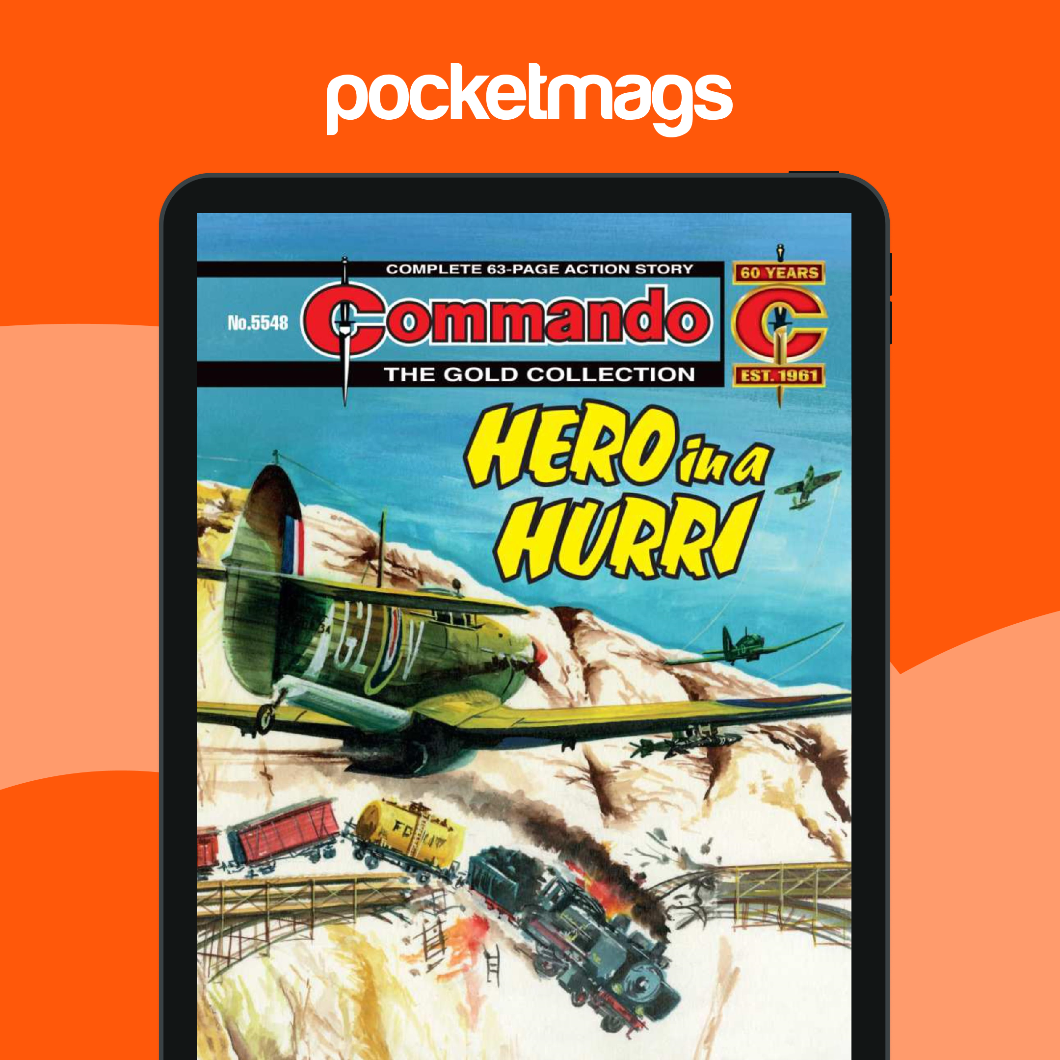 Commando 5648 Commando Magazine - 5548 Back Issue