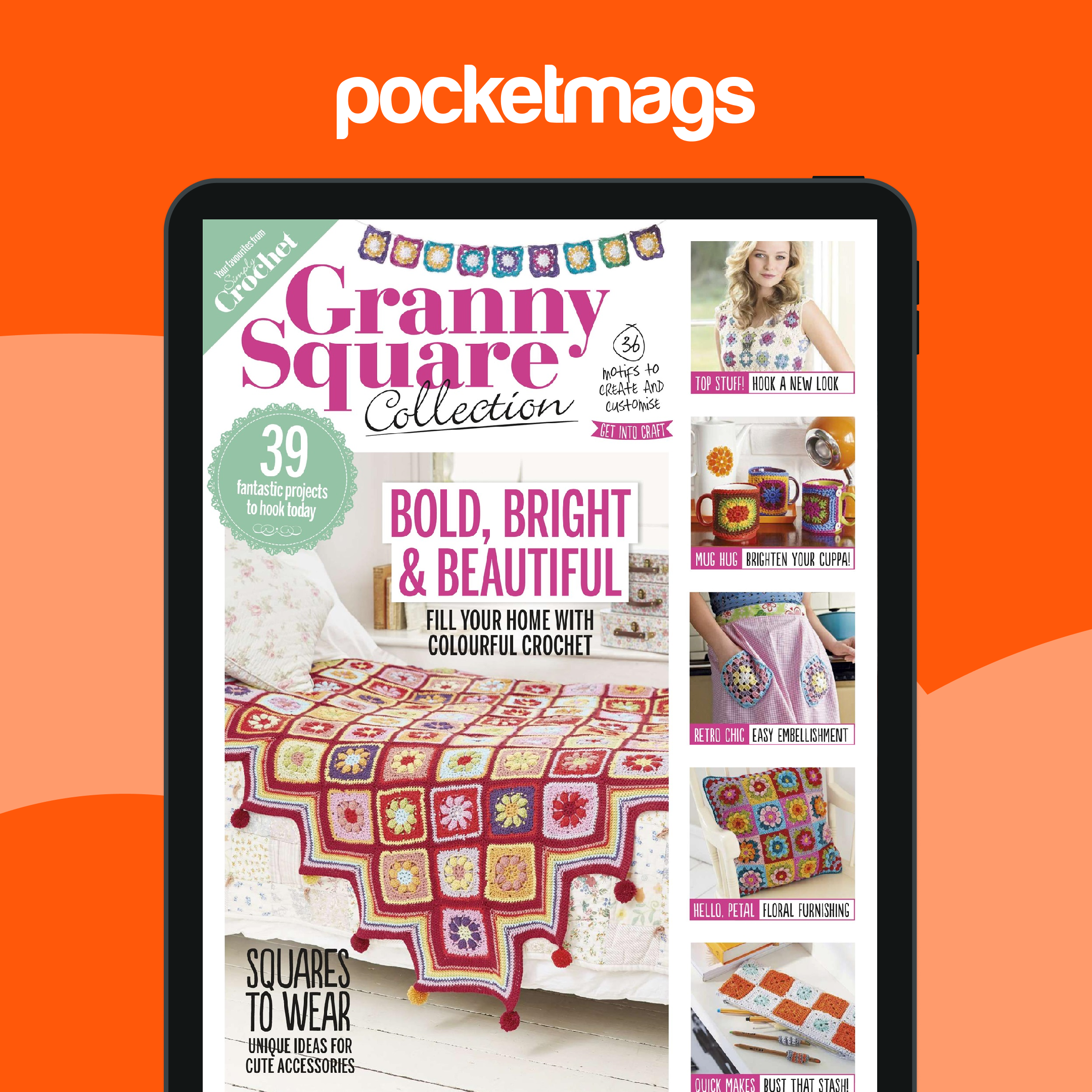 Simply Crochet Magazine Granny Square Collection Special Issue