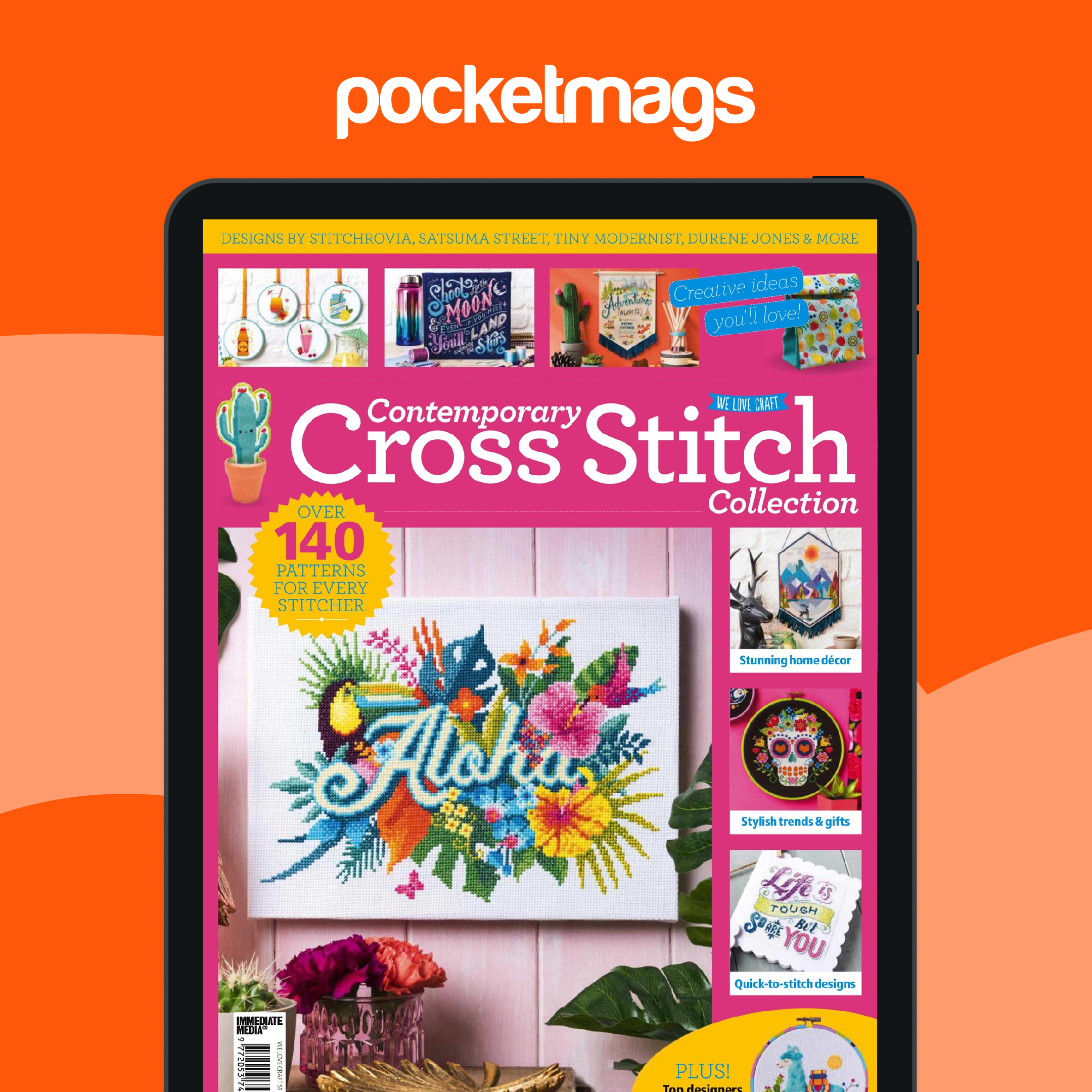 The World of Cross Stitching Magazine - Contemporary Cross Stitch