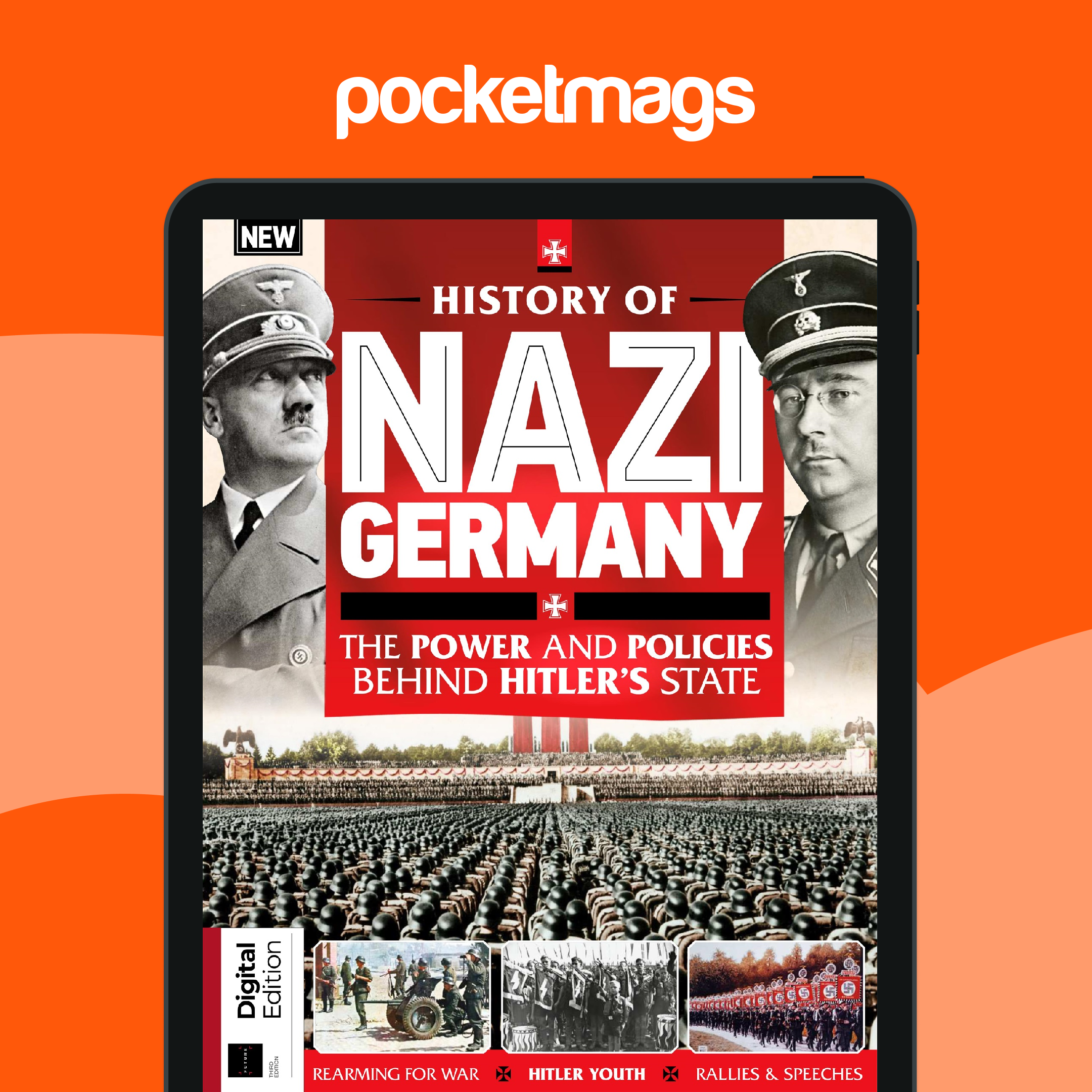 About History Bookazine - History of Nazi Germany 3rd Edition Back Issue