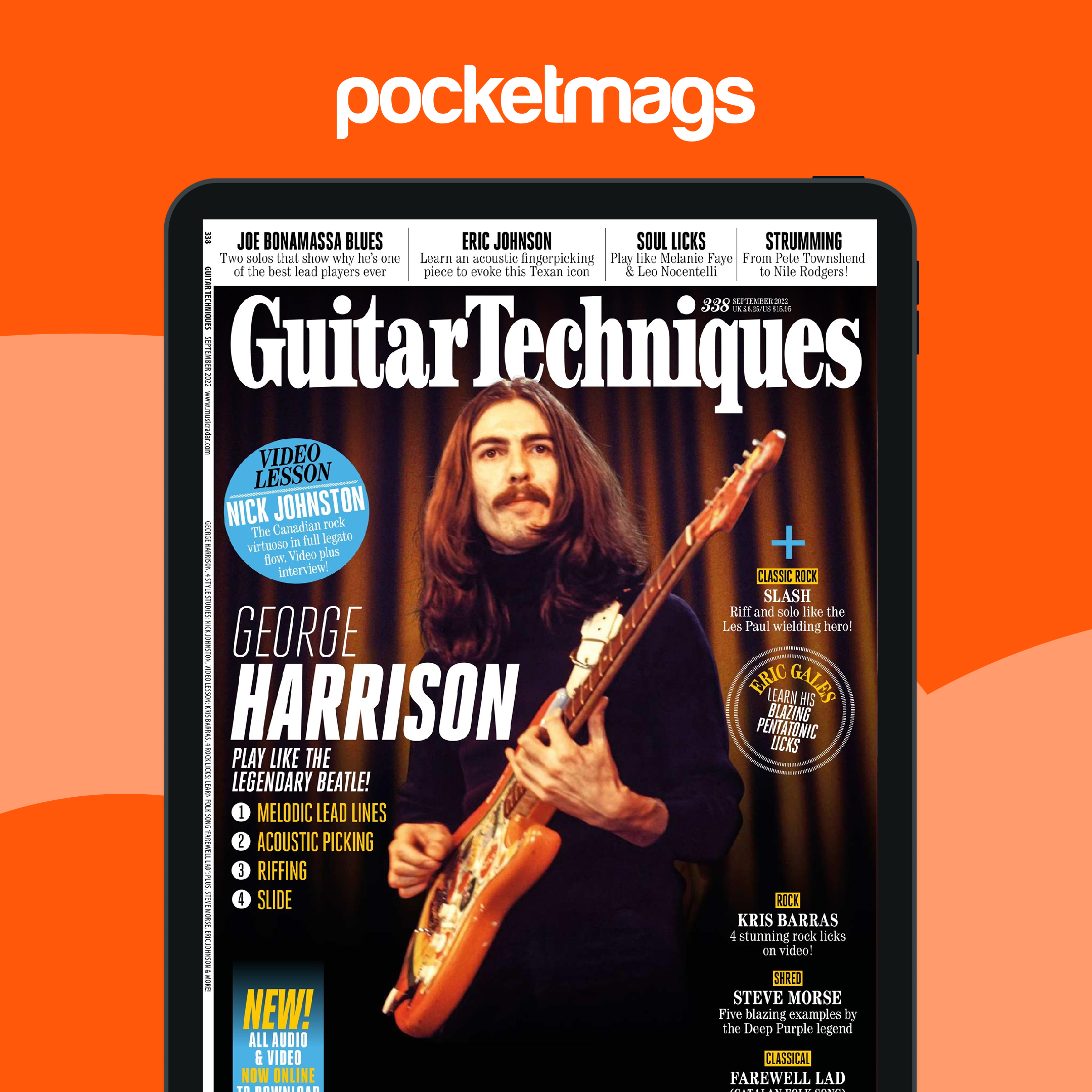 Guitar Techniques Magazine - September 2022 Back Issue