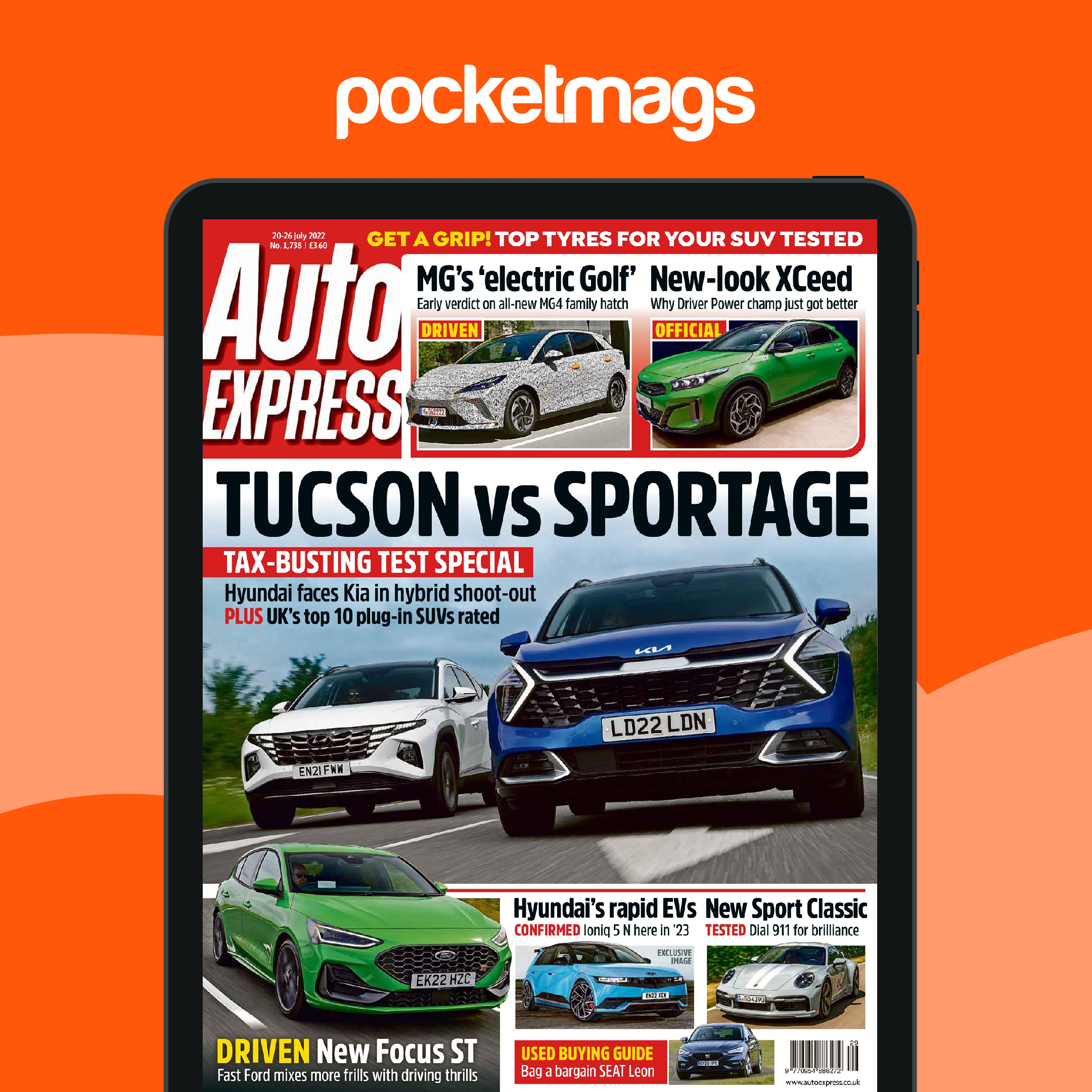 Auto Express Magazine - July 21st 2022 Edición anterior