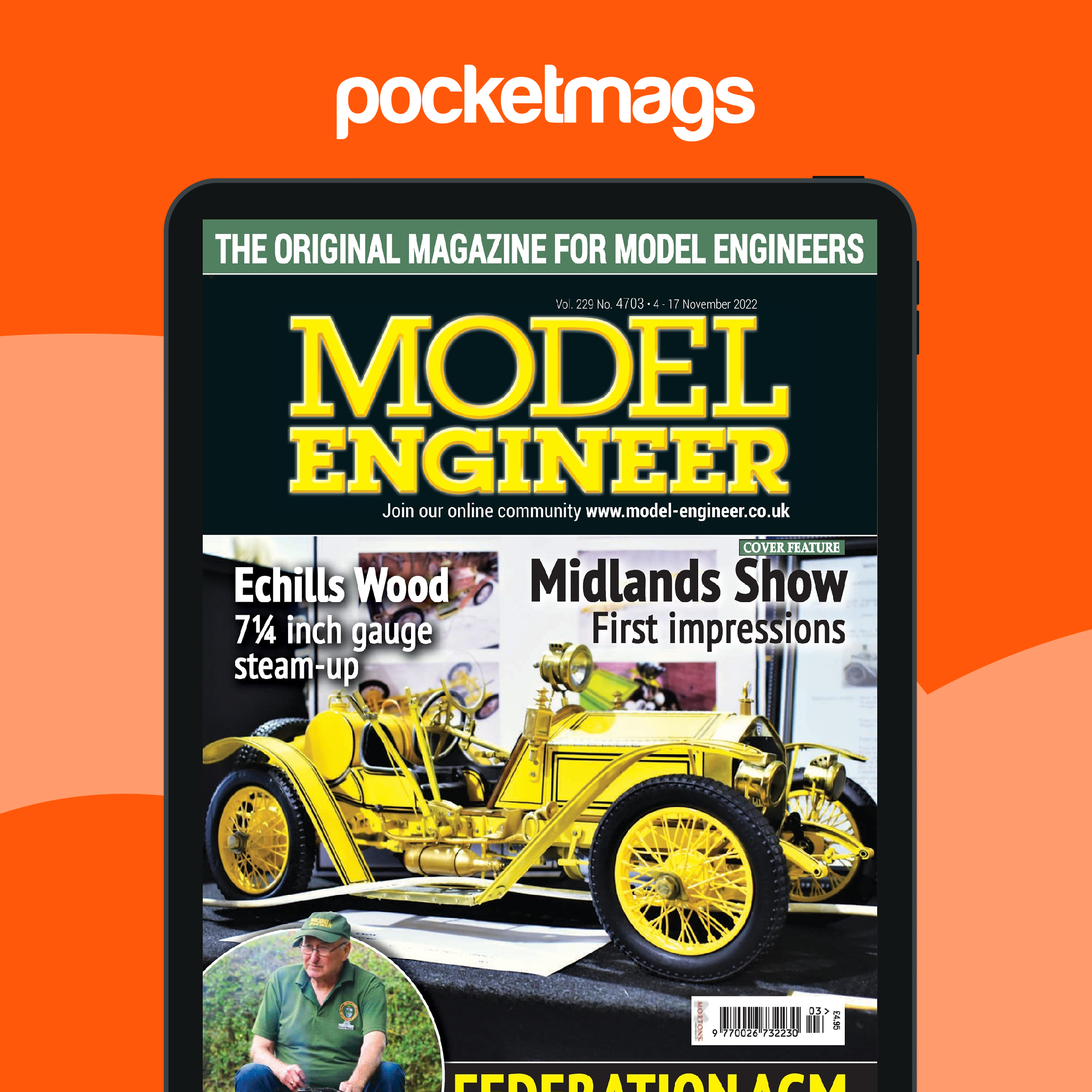 Model Engineer Magazine - 4703 Back Issue