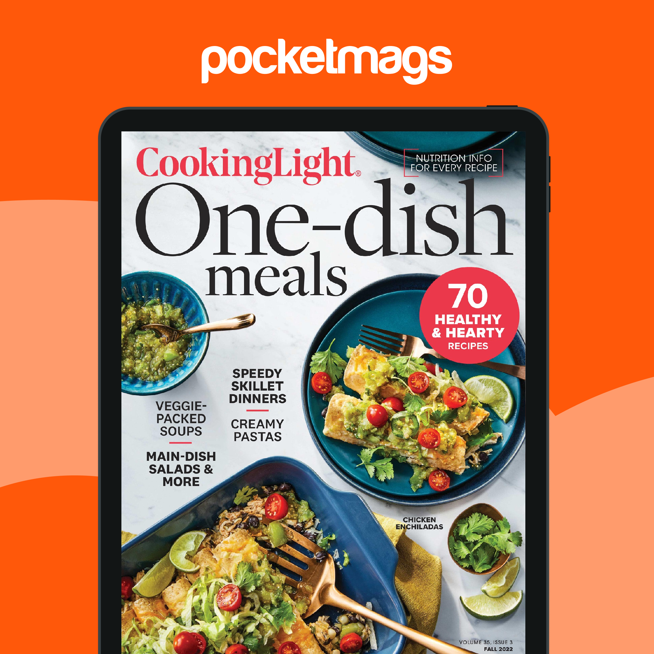 Cooking Light Magazine - Fall 22 Back Issue