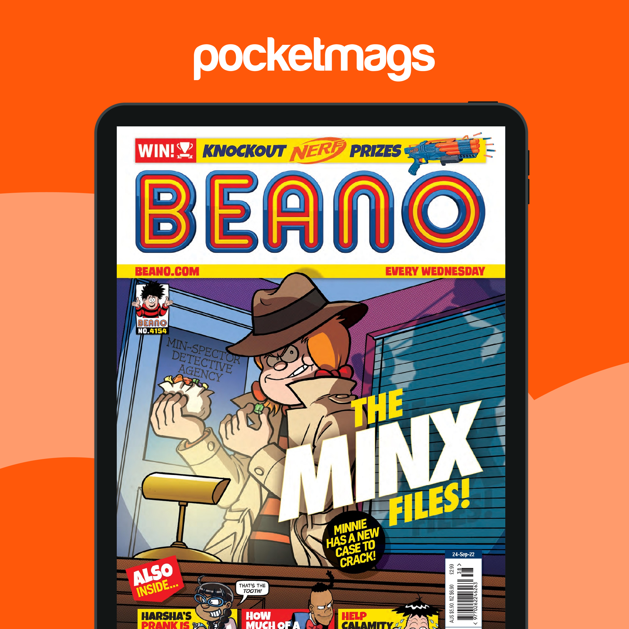Beano Magazine - 24/09/2022 Back Issue