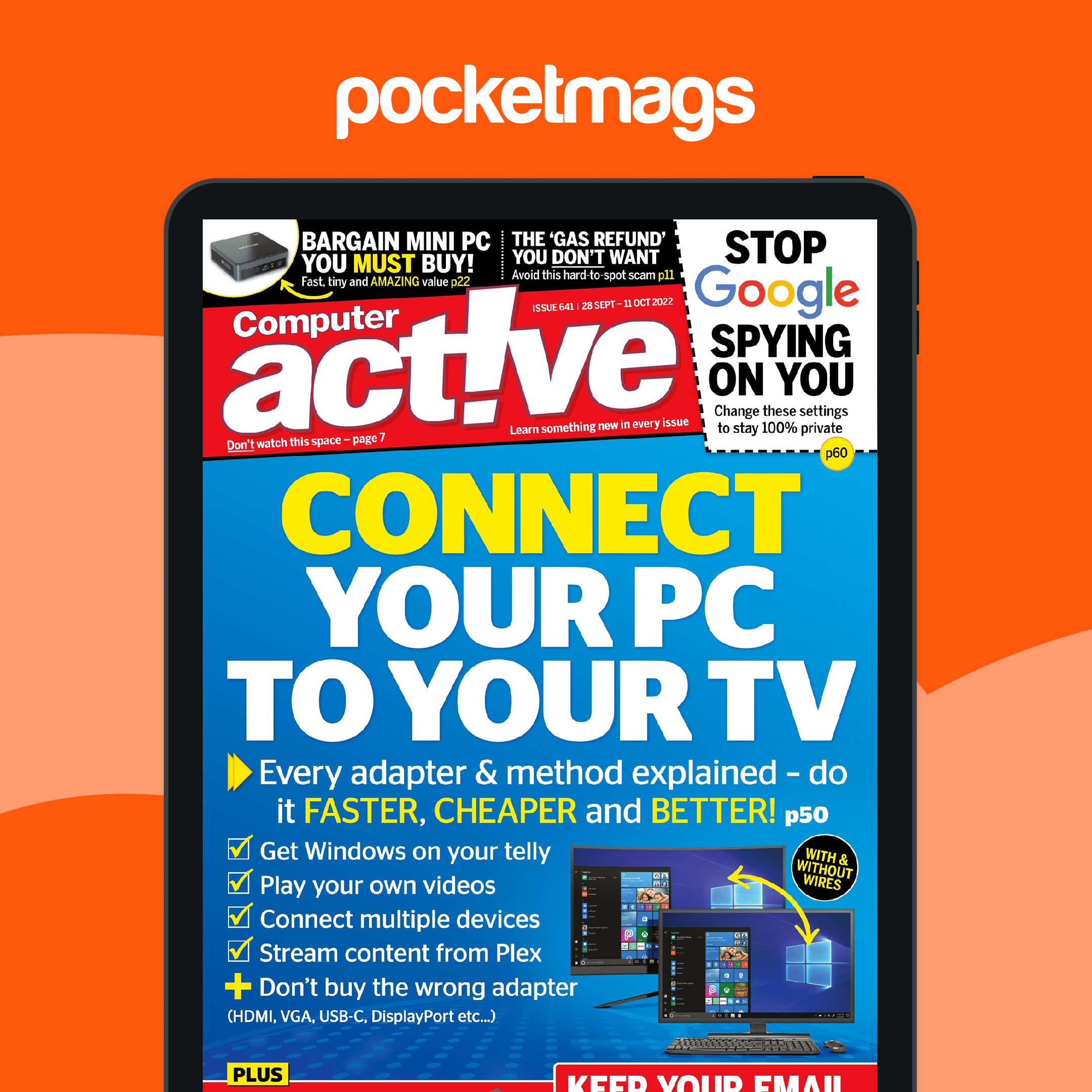 Computer Active Magazine - 641 Back Issue