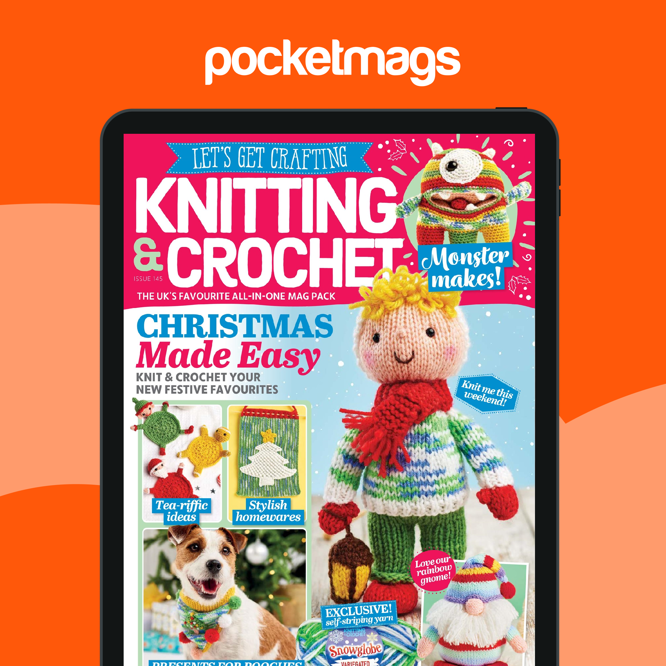 Let's Get Crafting Magazine - No.145 Back Issue