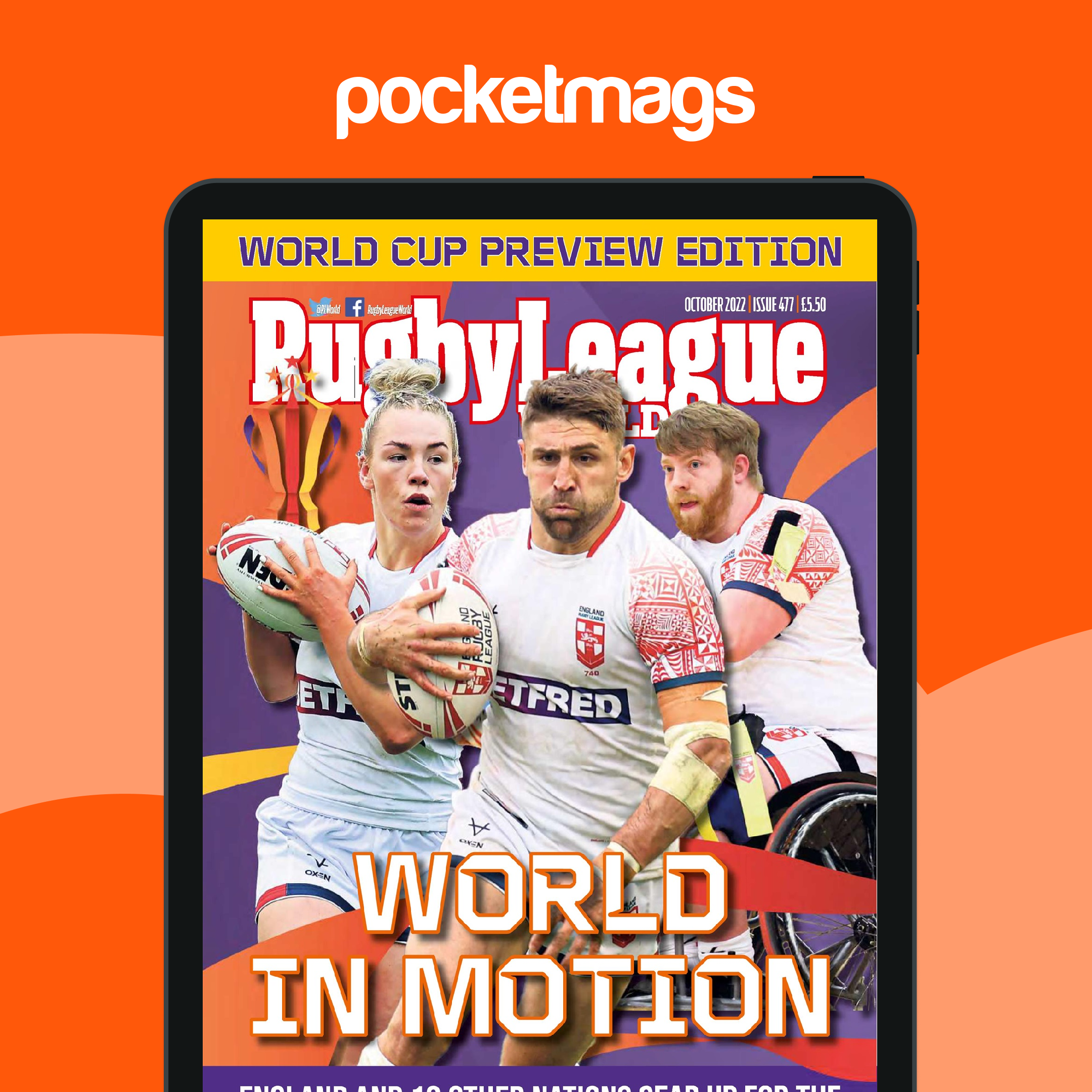 Rugby League World Magazine - 477 Back Issue