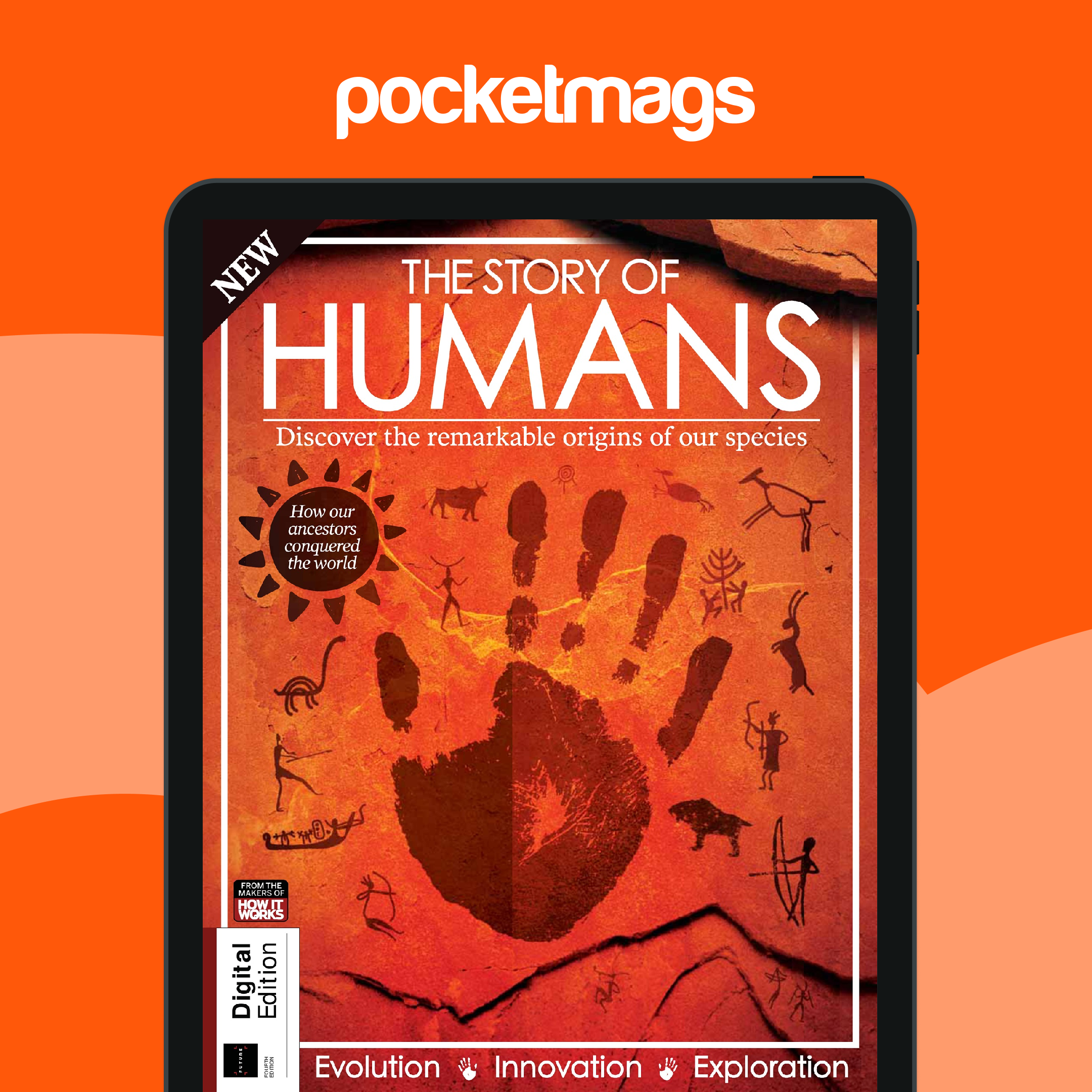 How It Works Bookazine - How It Works: The Story Of Humans Fourth ...