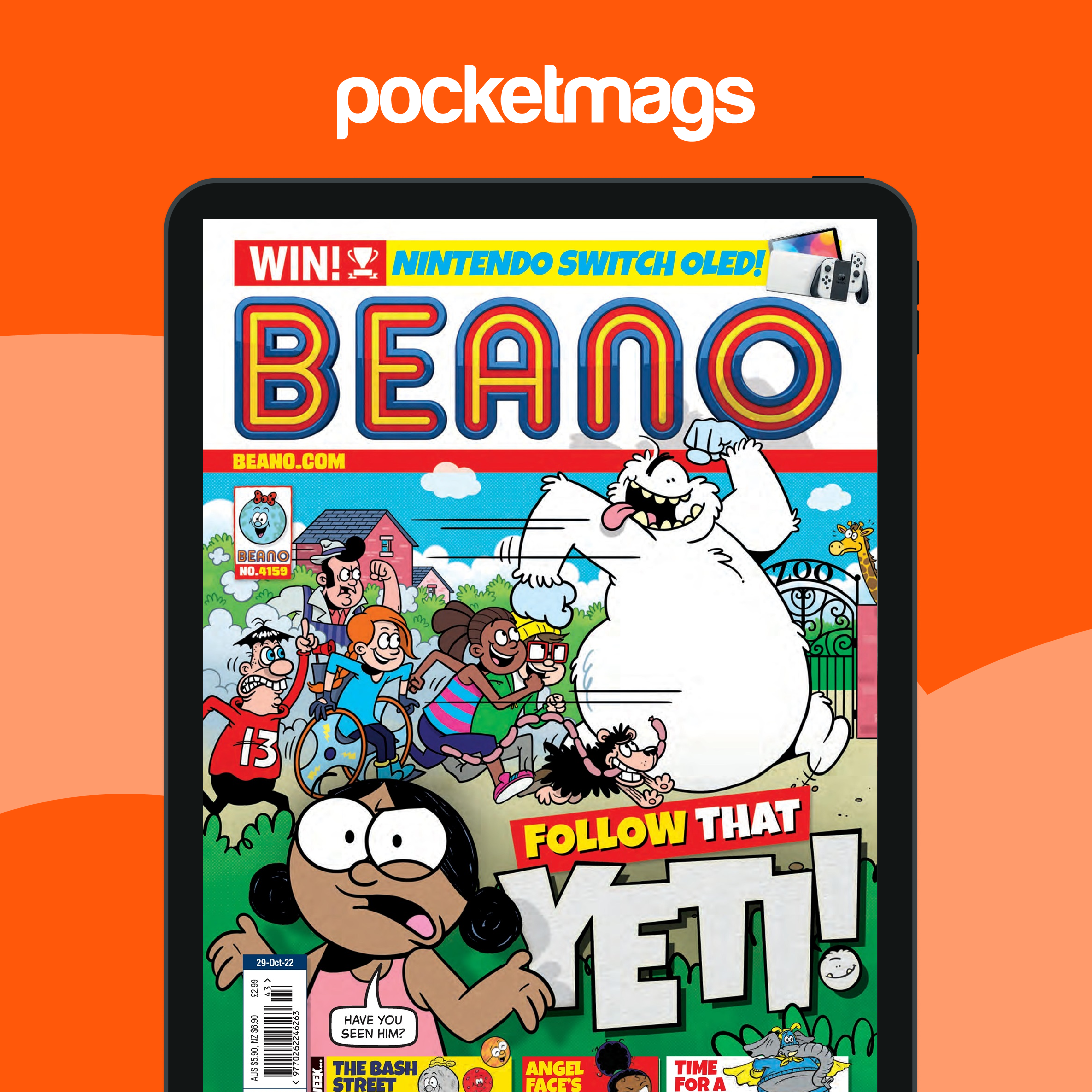 Beano Magazine - 29/10/2022 Back Issue