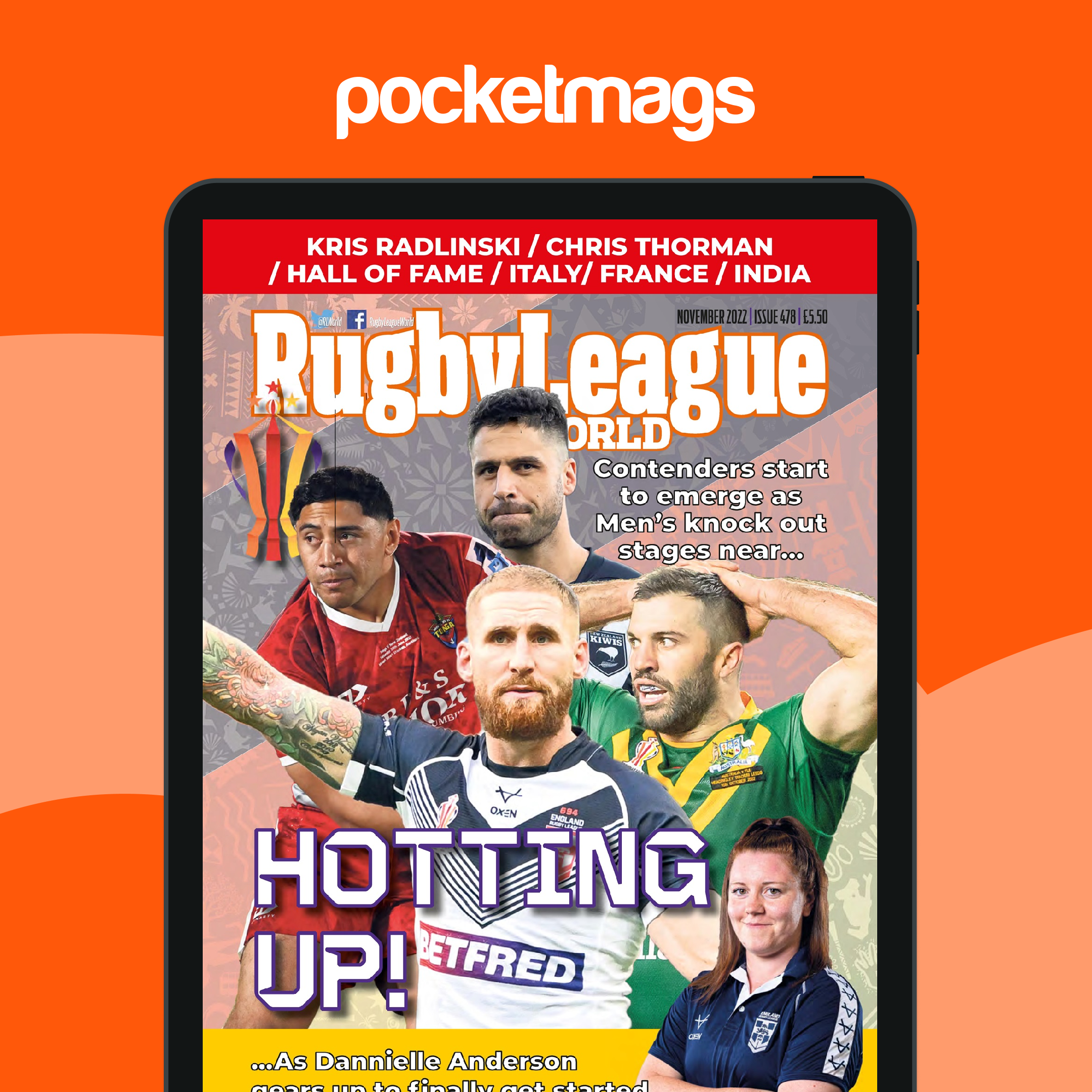 Rugby League World Magazine - 478 Back Issue