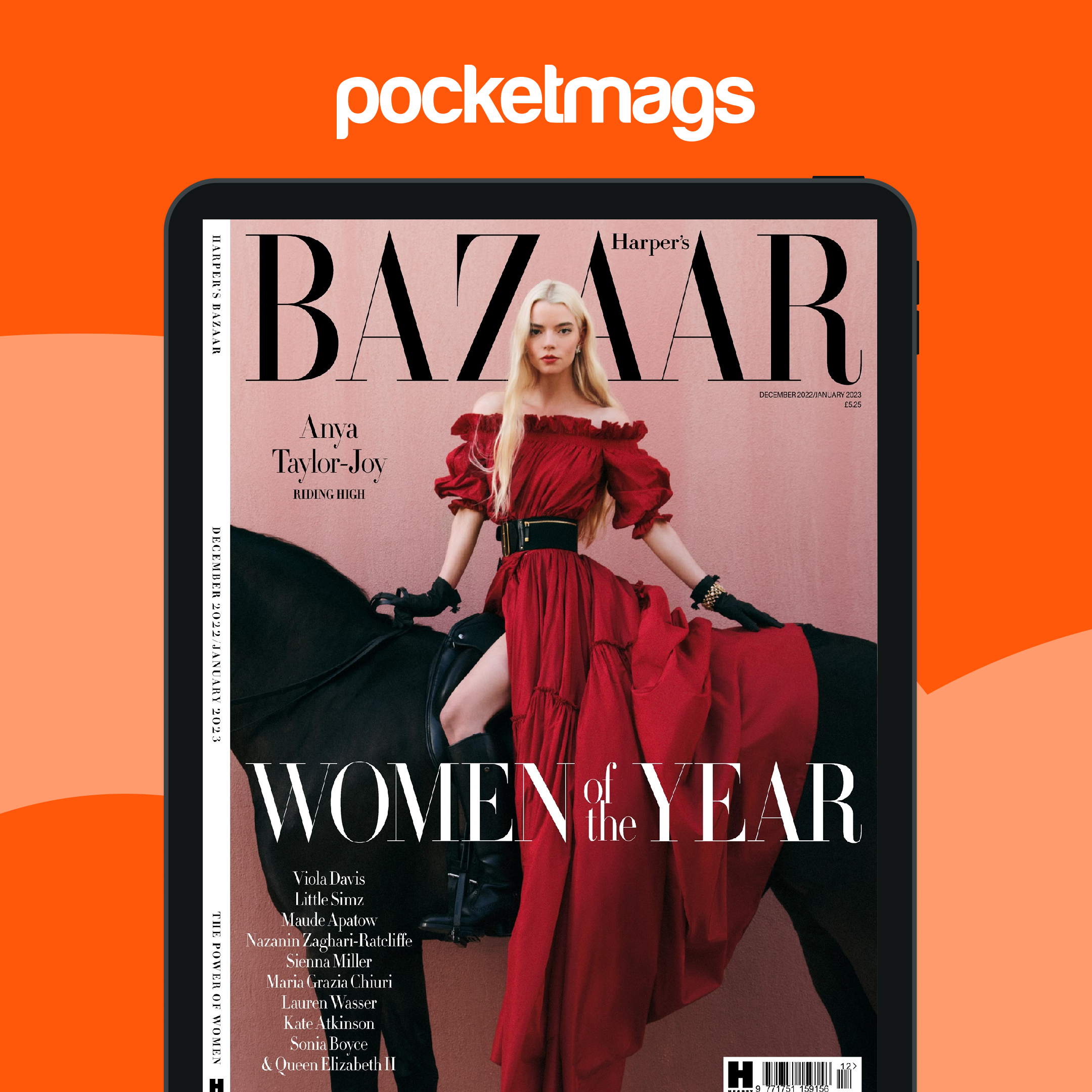Harper's Bazaar Magazine - Dec/Jan-23 Back Issue