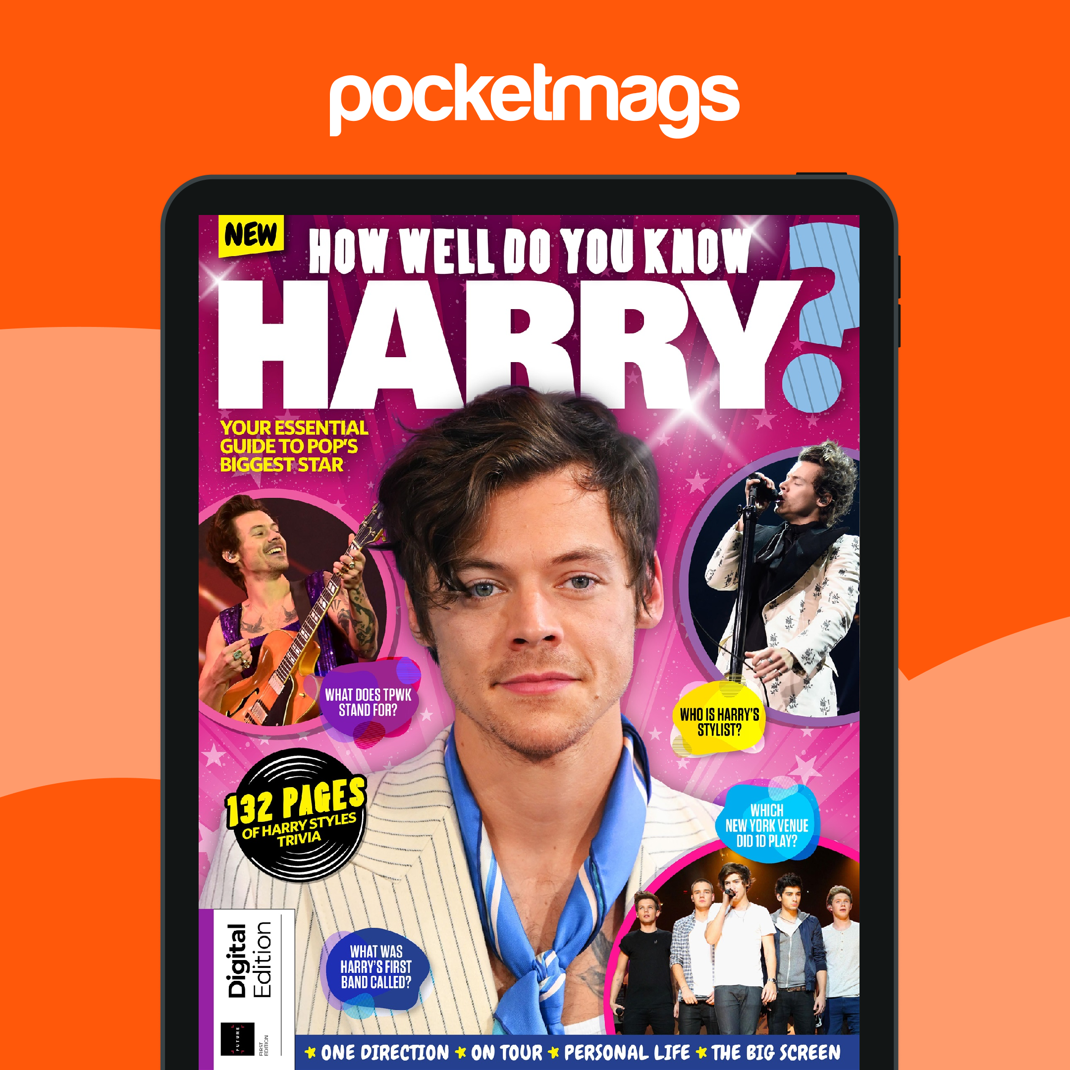 Music Magazine - How Well Do You Know Harry? First Edition Back Issue