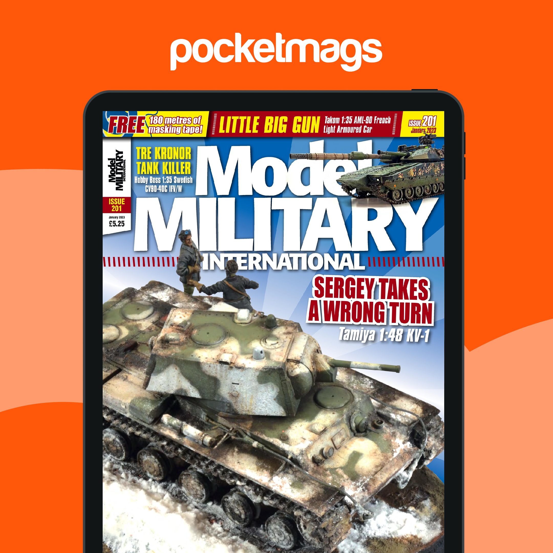Model Military International Magazine - 201 Back Issue