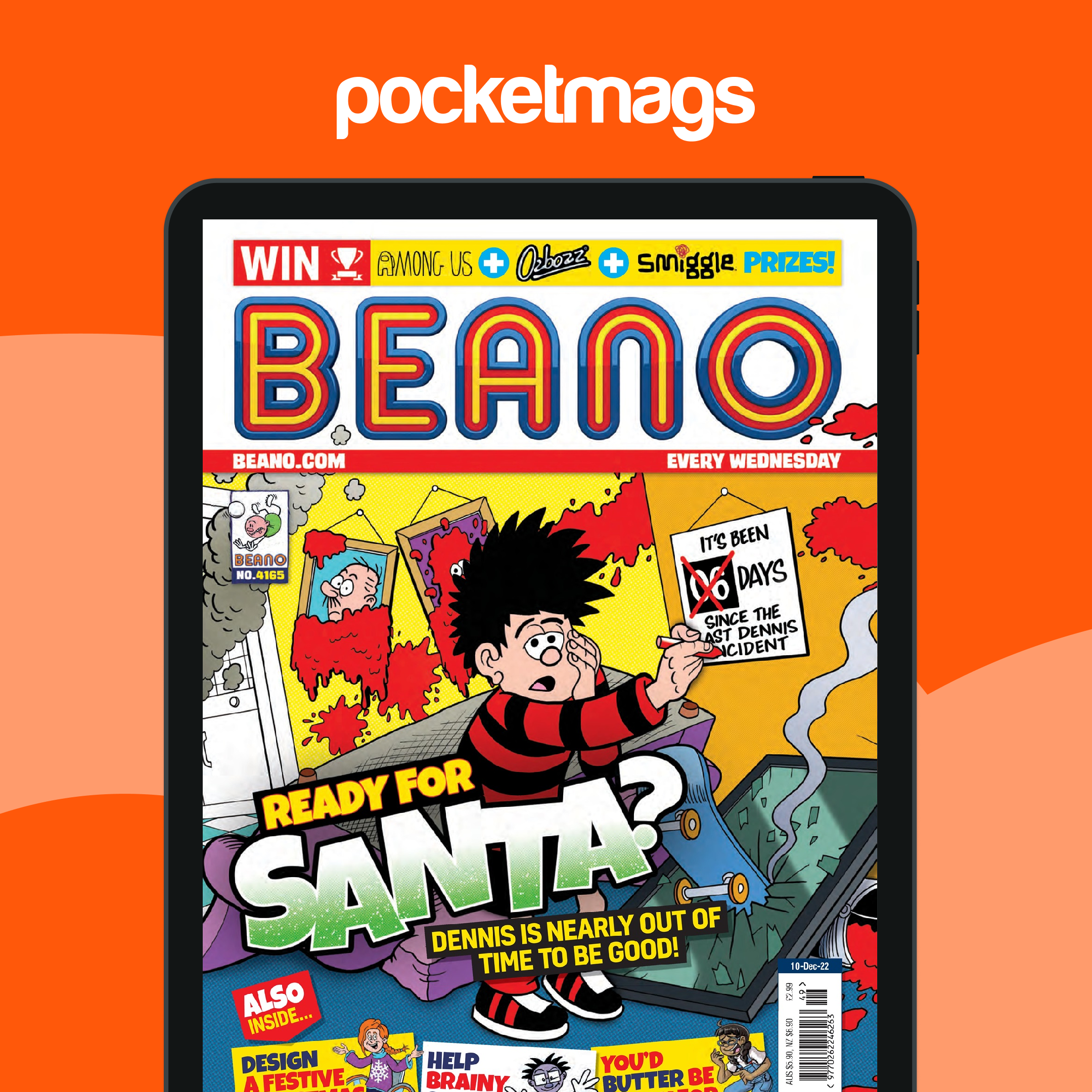 Beano Magazine - 10/12/2022 Back Issue
