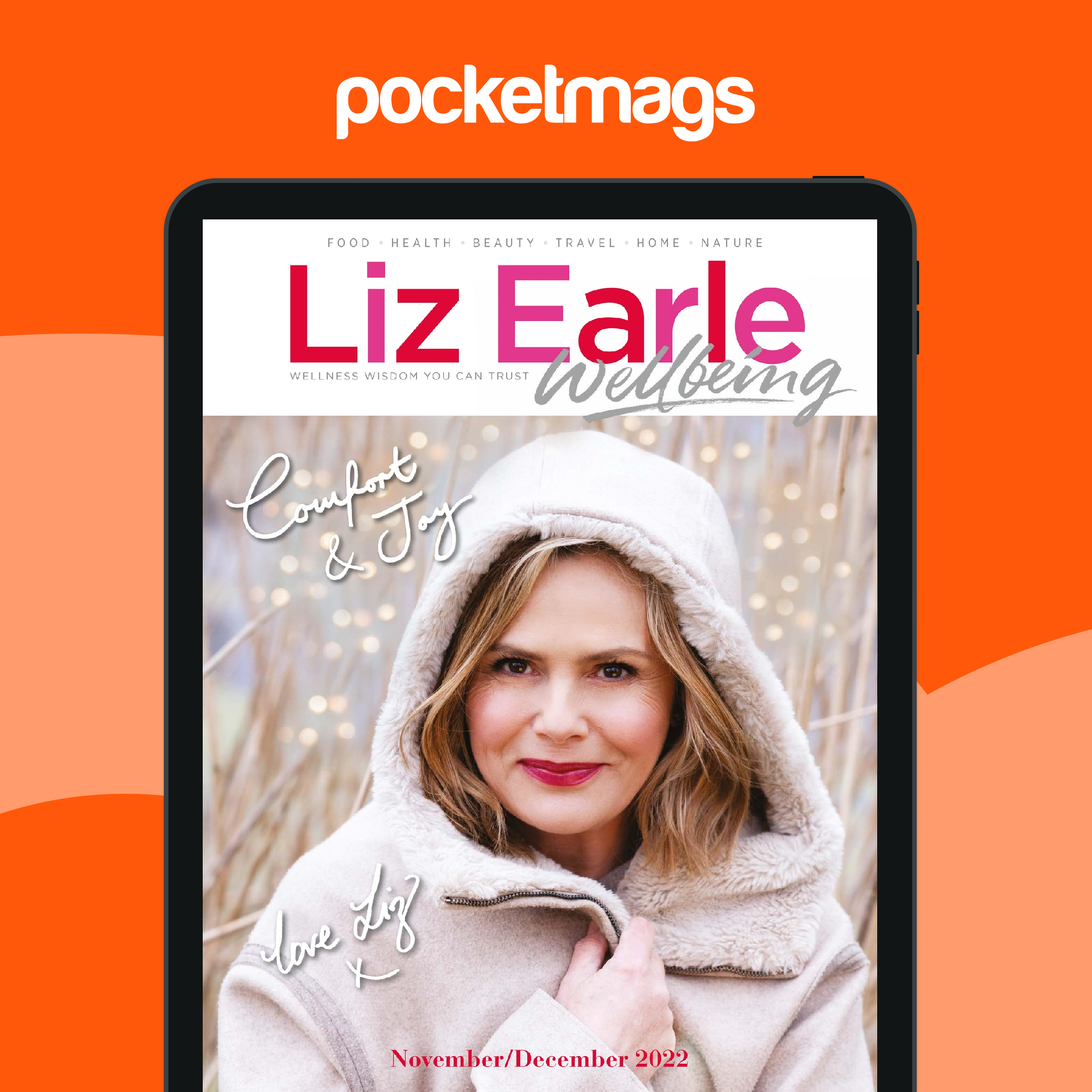 Liz Earle Wellbeing Magazine Nov Dec 2022 Back Issue