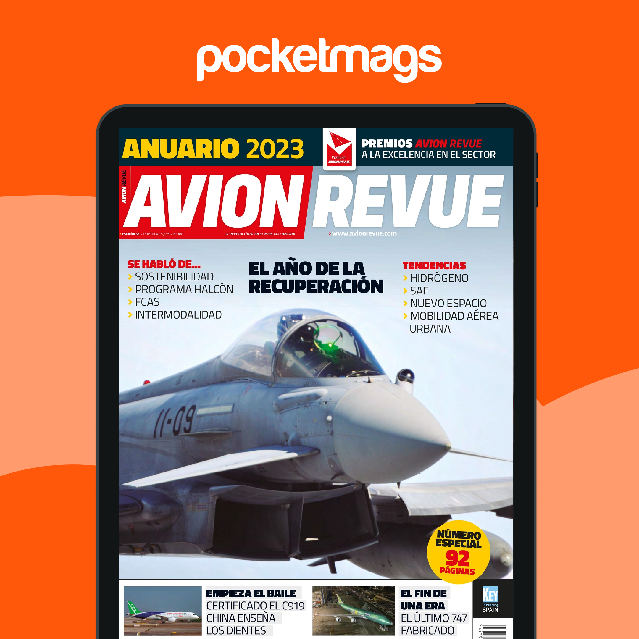 Avion Revue Internacional Magazine - Anuario 2023 Back Issue