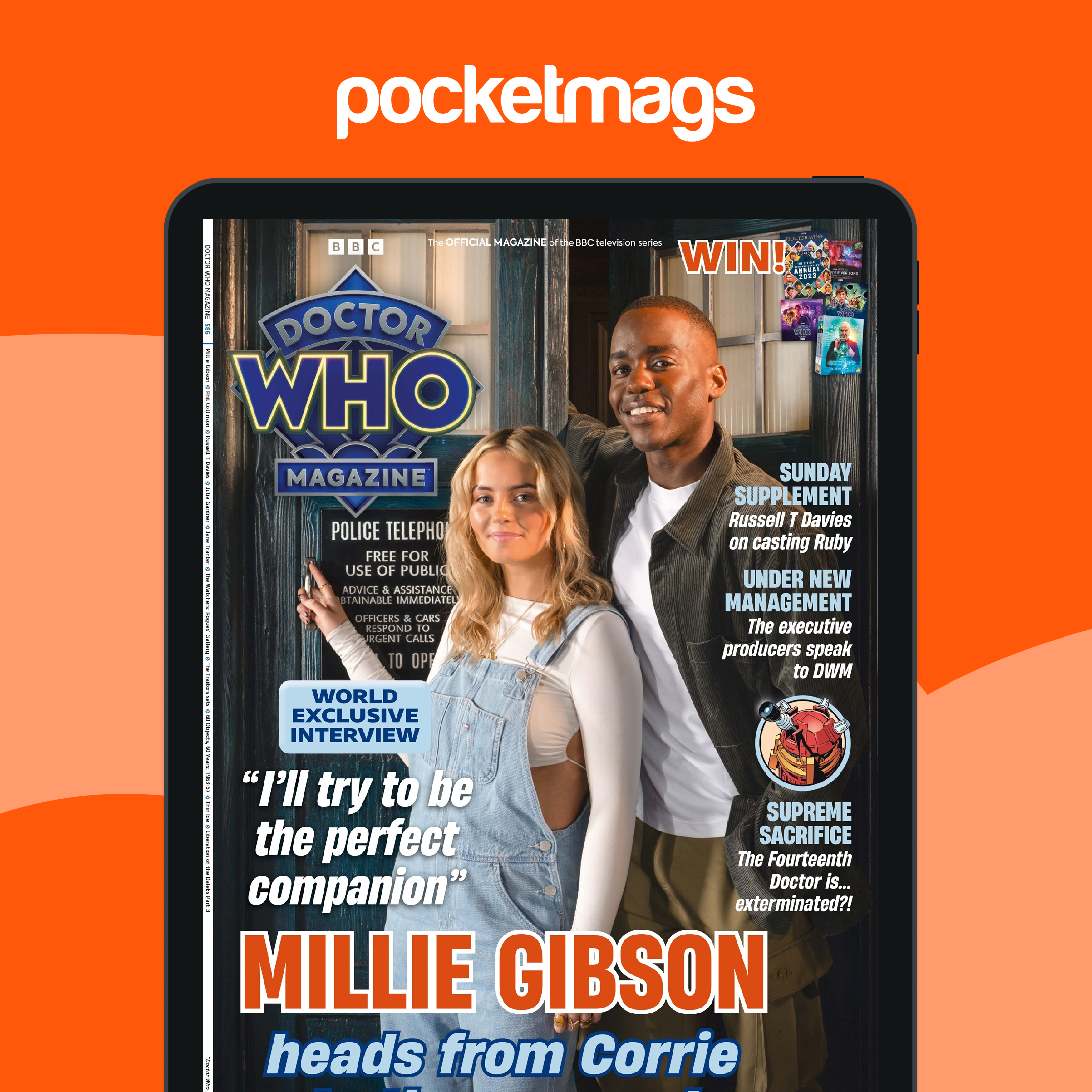 Doctor Who Magazine 586 Back Issue