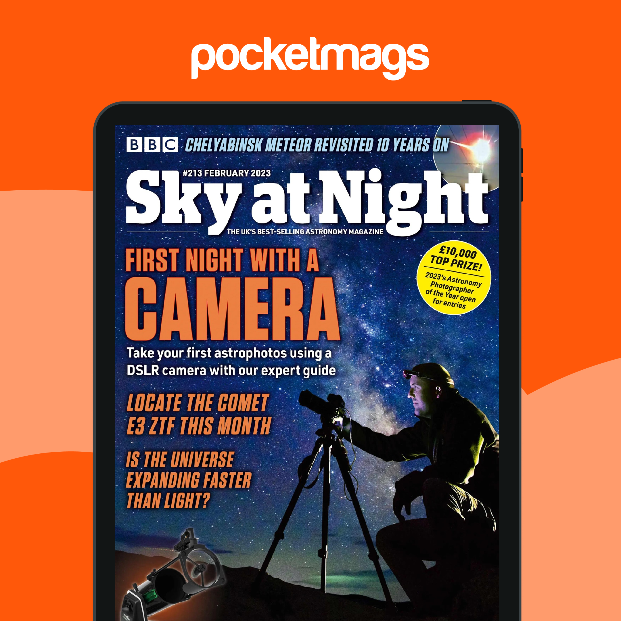 BBC Sky at Night Magazine - February 2023 Back Issue