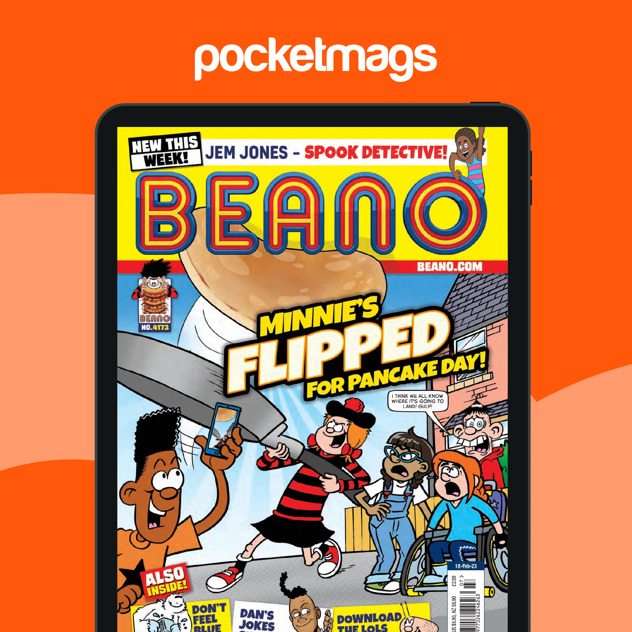 Beano Magazine - 18/02/2023 Back Issue