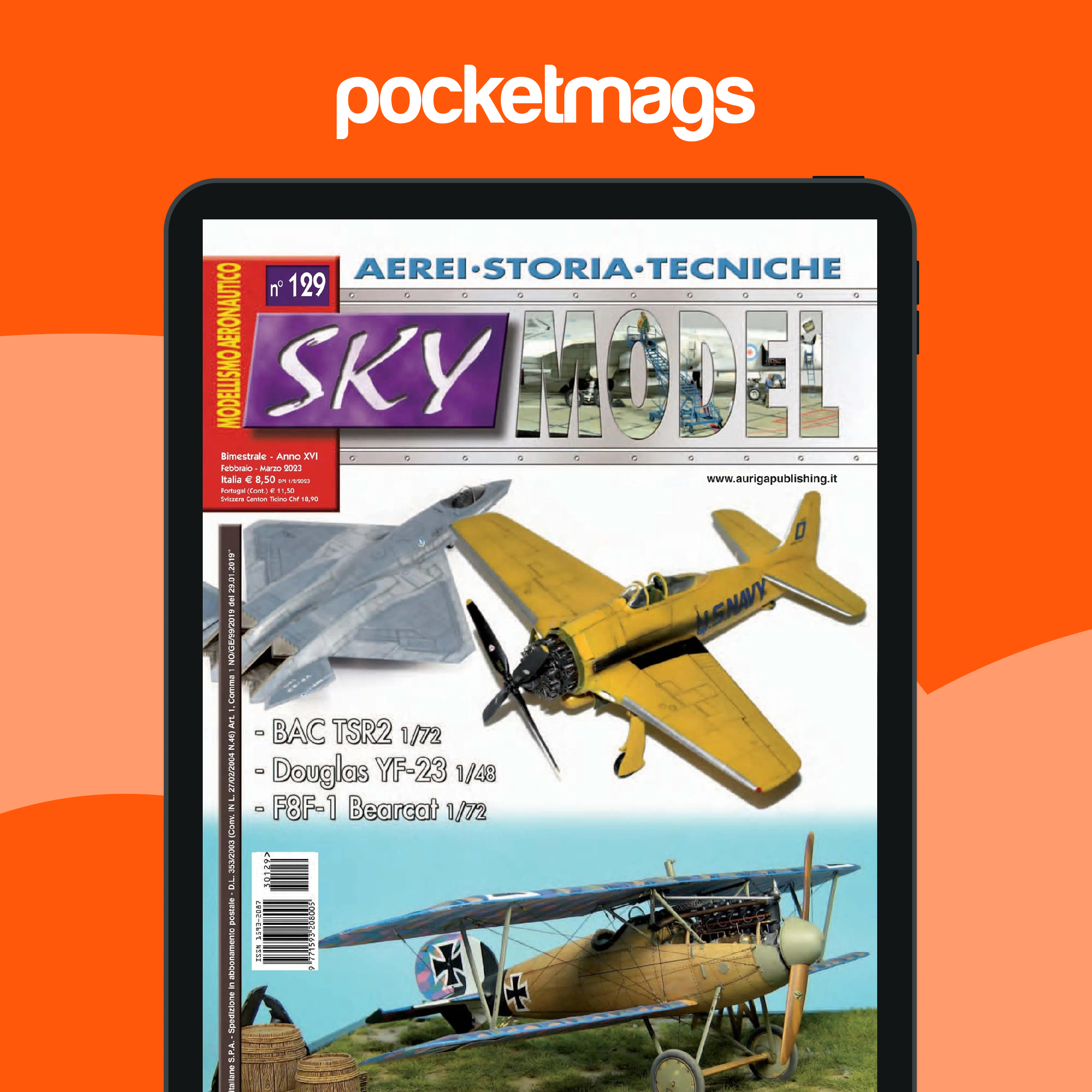 Frame Issue 129 Sky Model Magazine - 129 Back Issue