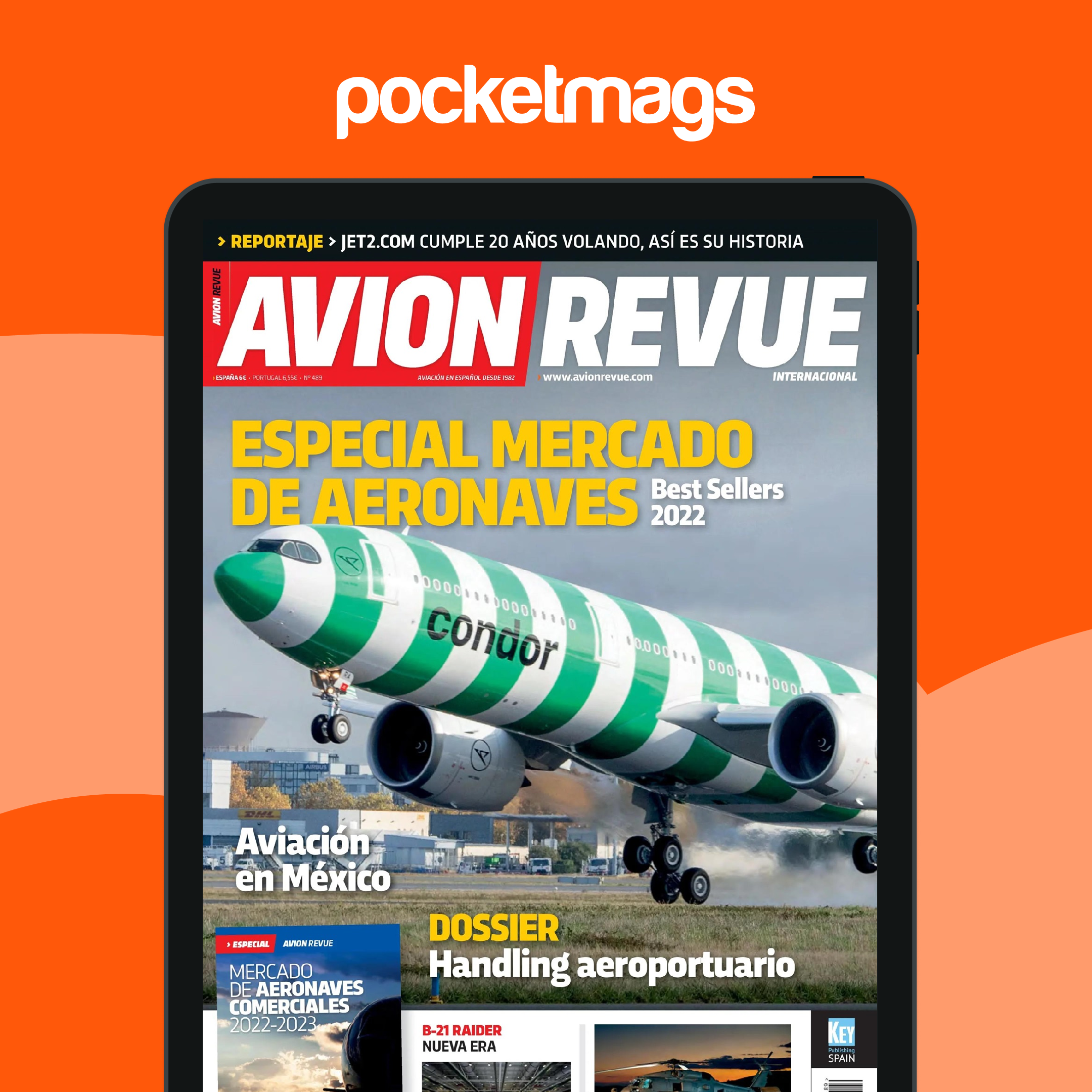 Avion Revue Internacional Magazine - Número 489 Back Issue