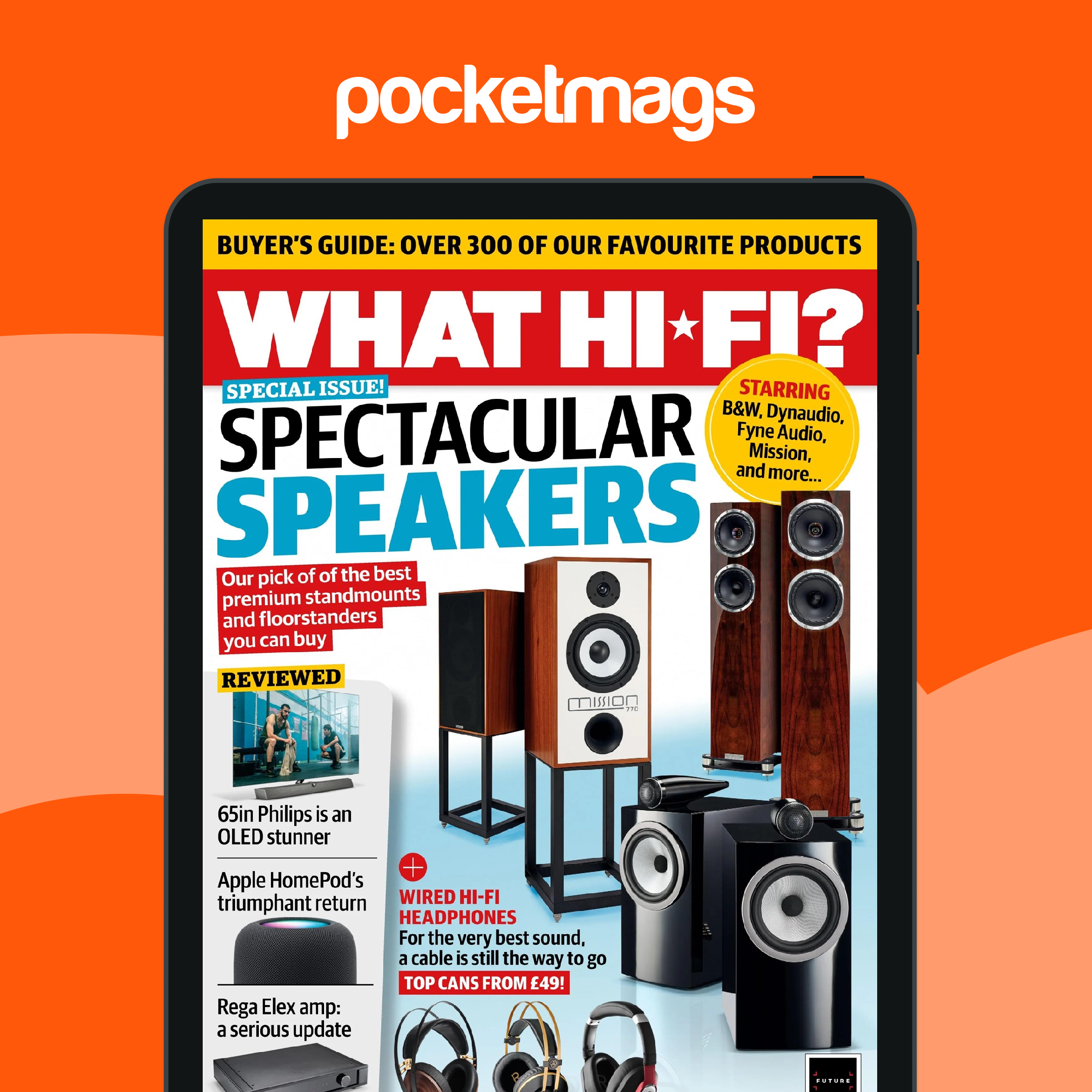 Hifi Magazine What HiFi Magazine - April 2023 Back Issue