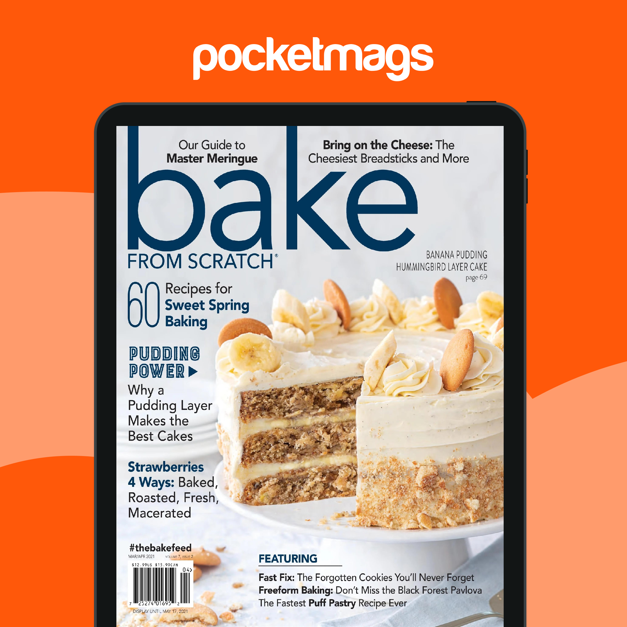 Learning Baking Magazine Bake from Scratch Magazine - March/April 2021 Back Issue