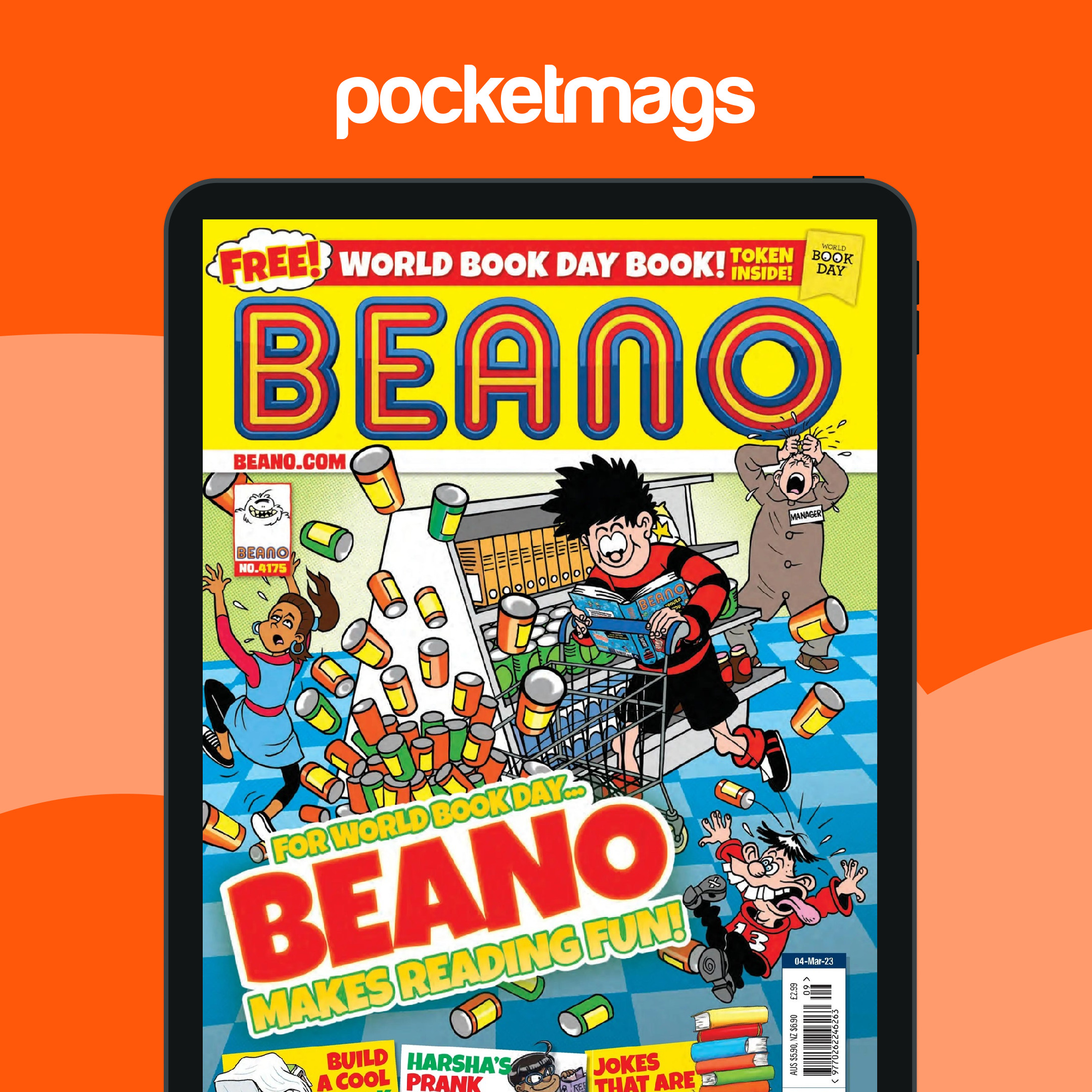 Beano Magazine - 04/03/2023 Back Issue