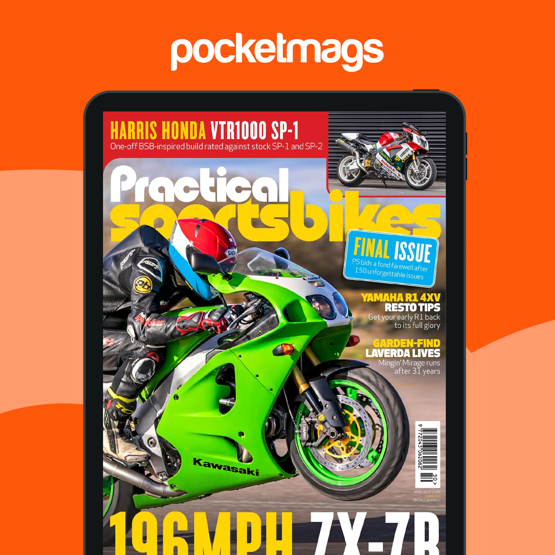 Practical Sportsbikes Magazine Subscriptions and Apr-23 Issue