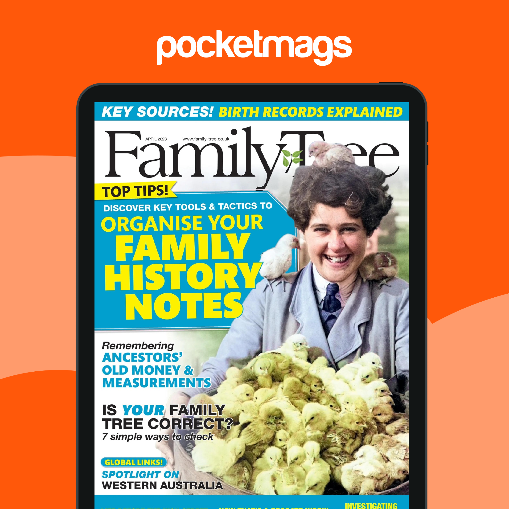Family Tree Magazine - April 2023 Back Issue