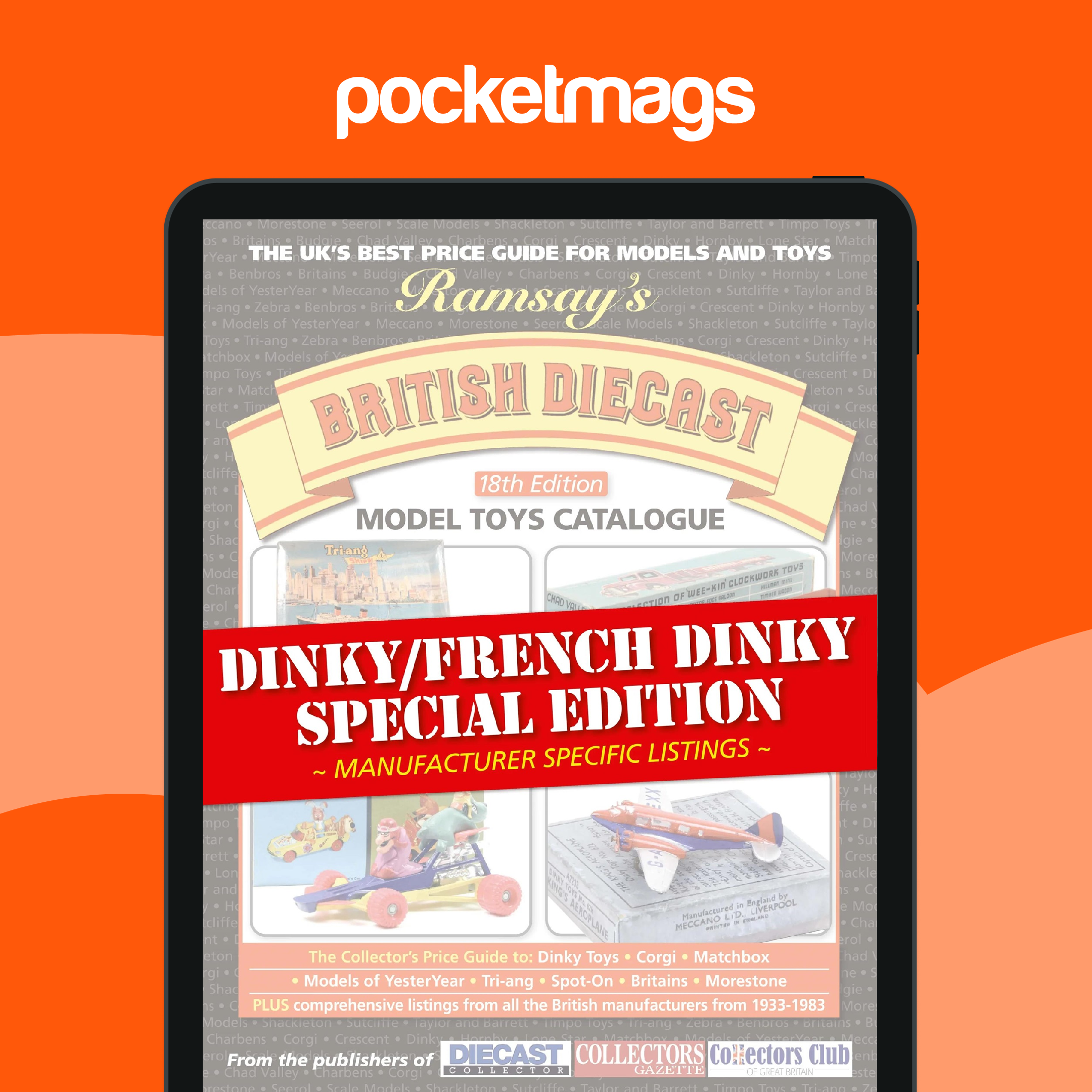 Toy Collectors Price Guide Magazine - Ramsay's British Diecast
