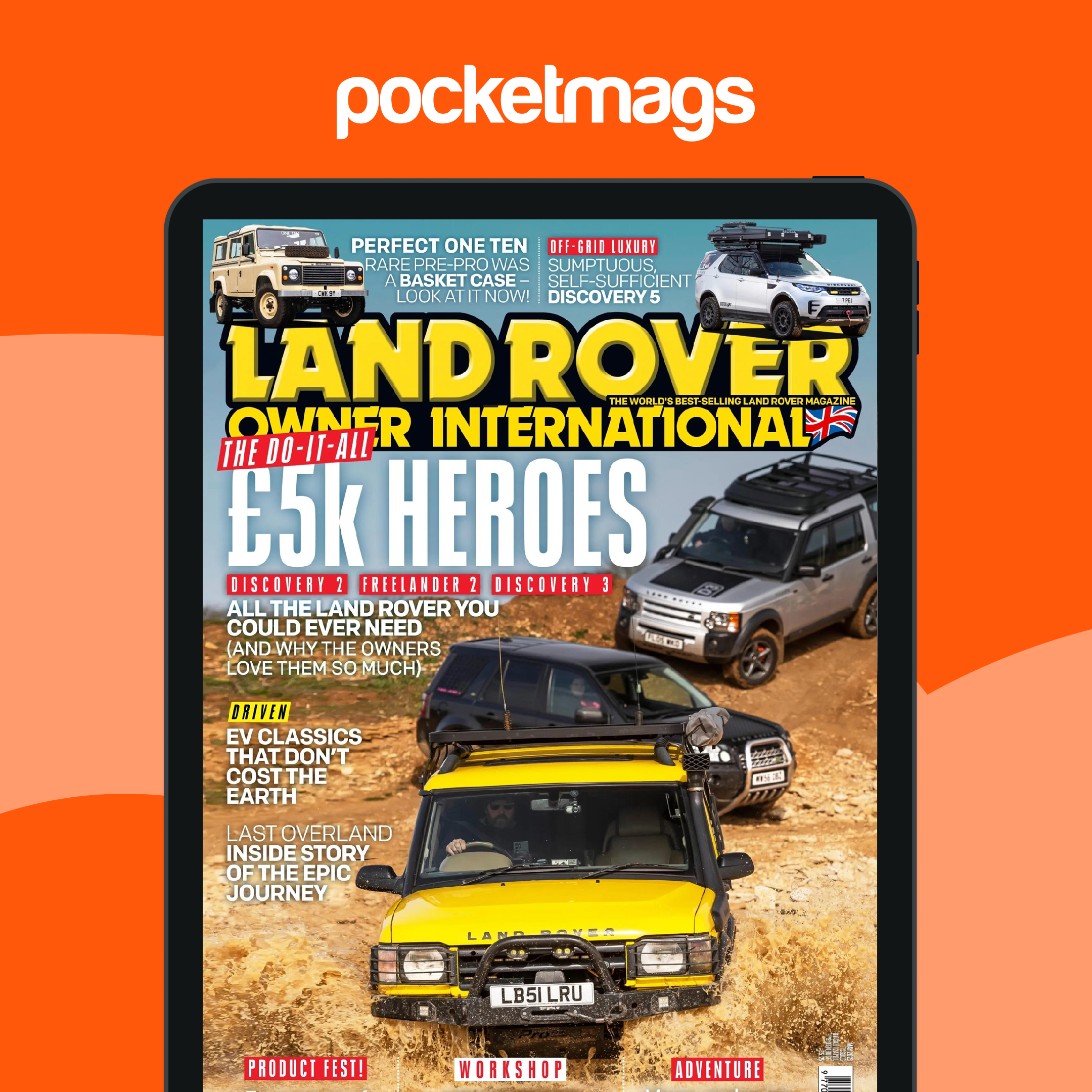 Land Rover Owner Magazine Subscriptions and May-23 Issue